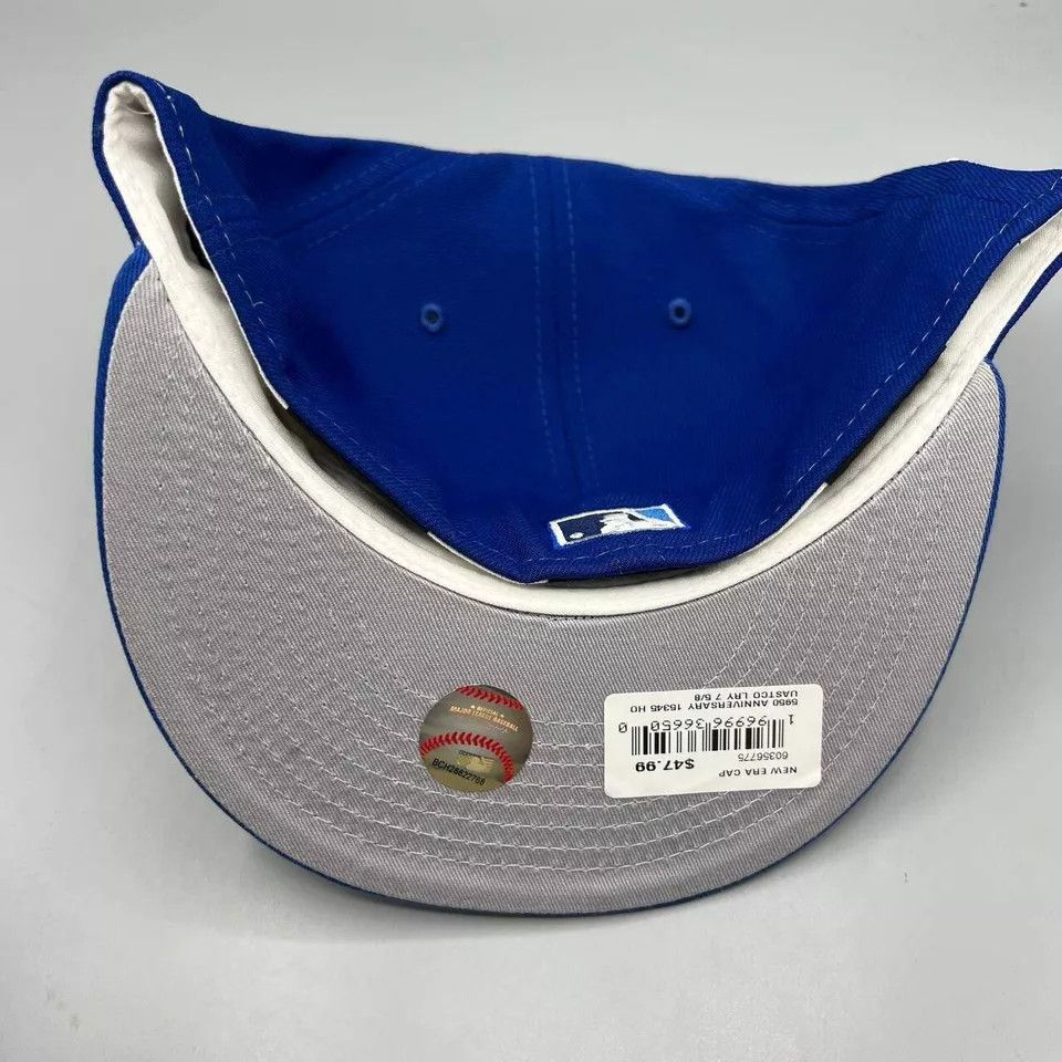New Era Houston Astros Hat Men 7 5/8 59Fifty New Era MLB Fitted Cap Size ONE SIZE - 6 Thumbnail