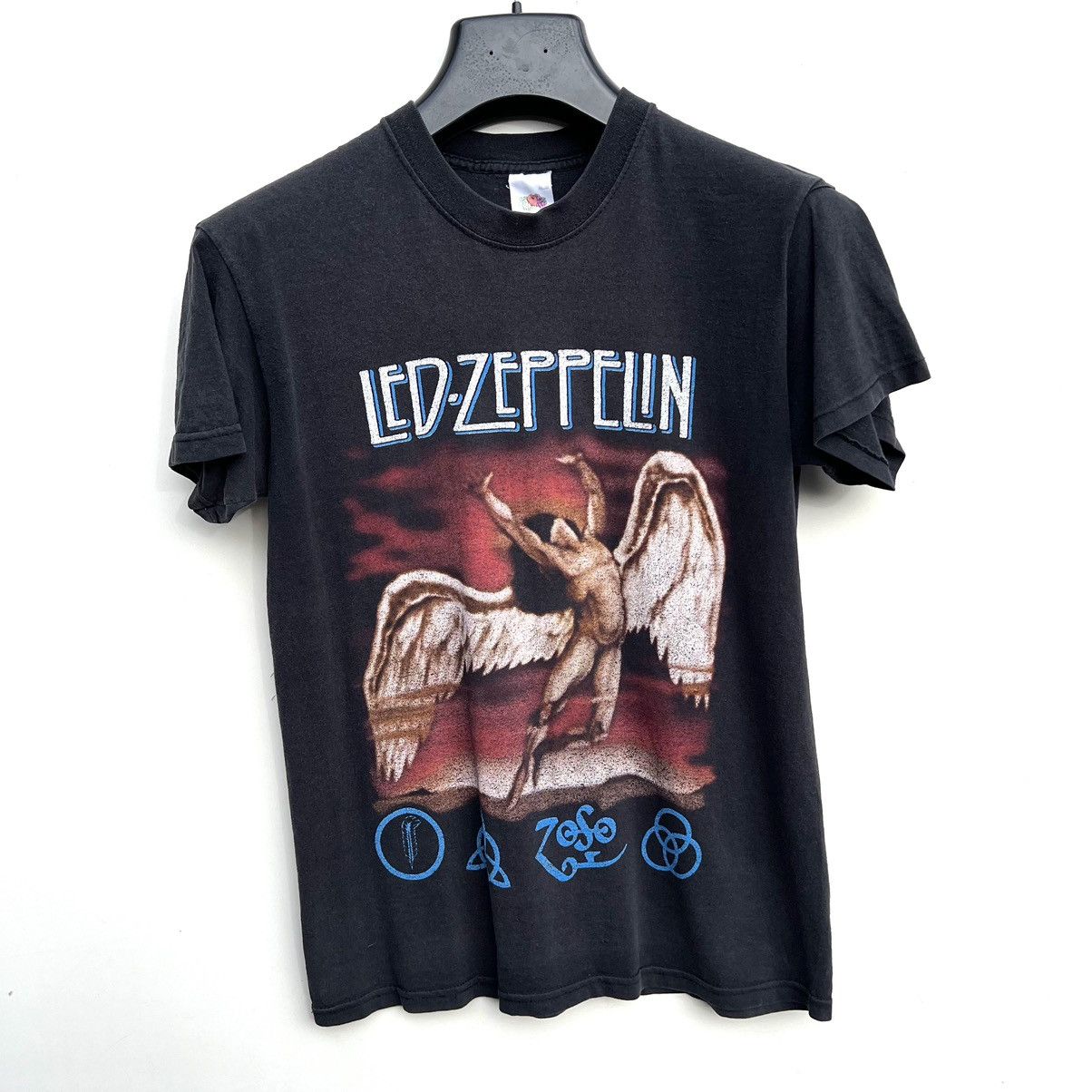 Band Tees × Vintage Vintage Y2K Led Zeppelin 'ZoSo' Size US S / EU 44-46 / 1 - 1 Thumbnail
