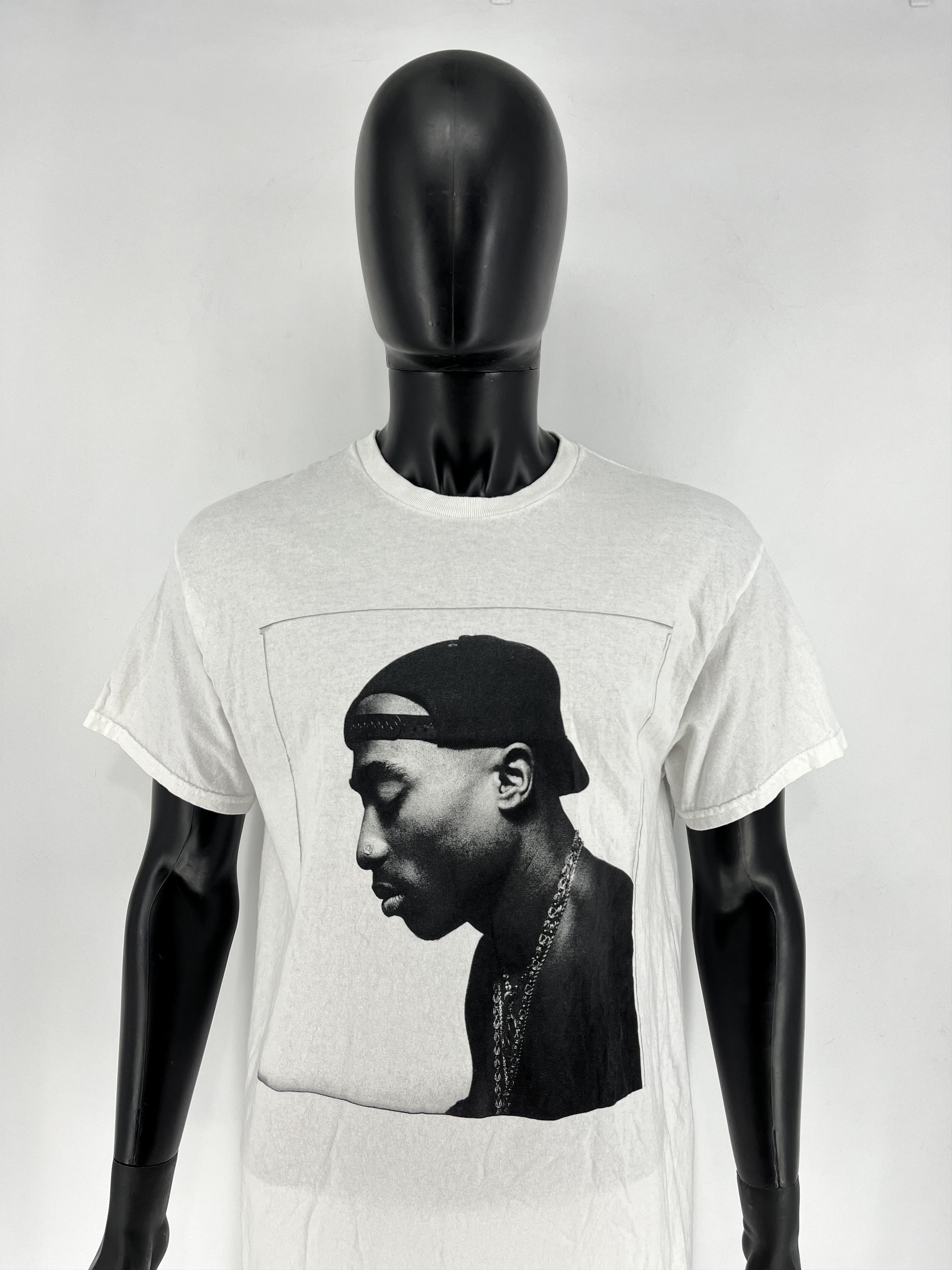 Band Tees Vintage Y2K 2PAC Tupac Shakur HipHop Rap Tee Size M Size US M / EU 48-50 / 2 - 1 Thumbnail