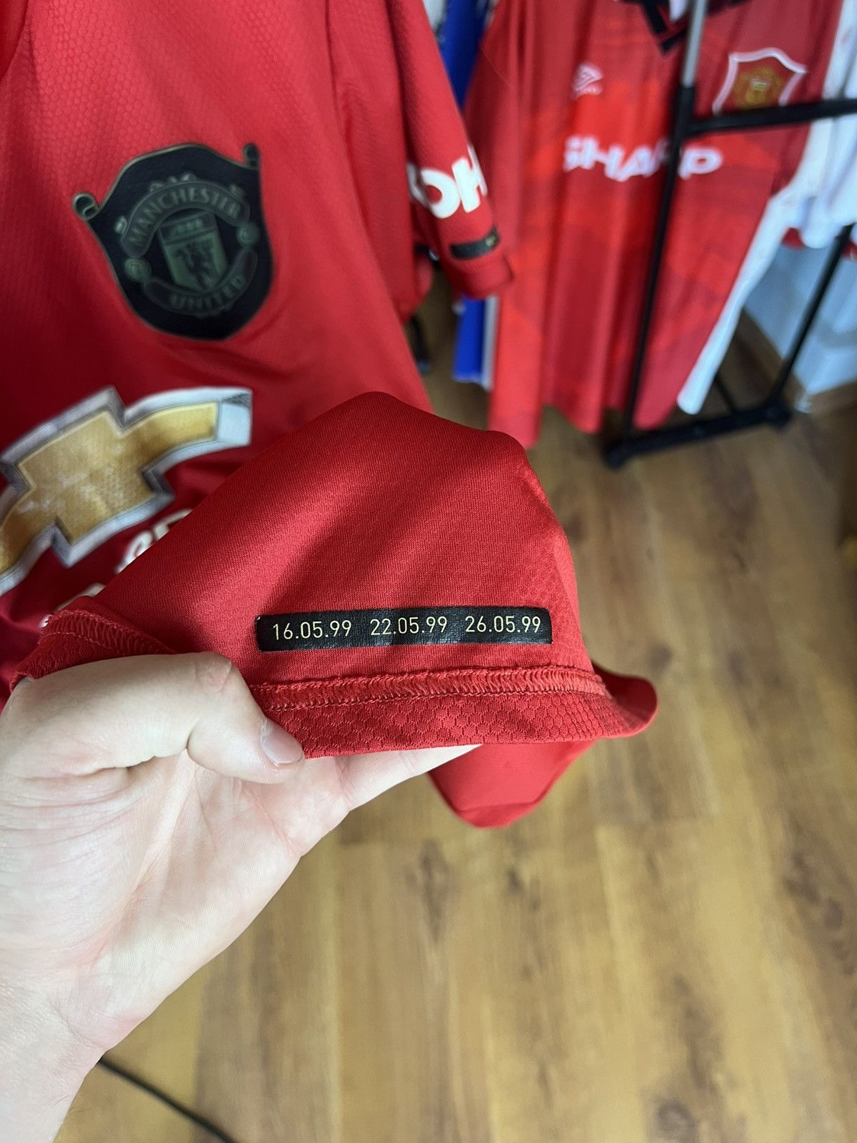 Adidas Soccer Jersey Adidas Manchester United 2019/20 James #21 Size US M / EU 48-50 / 2 - 10 Thumbnail