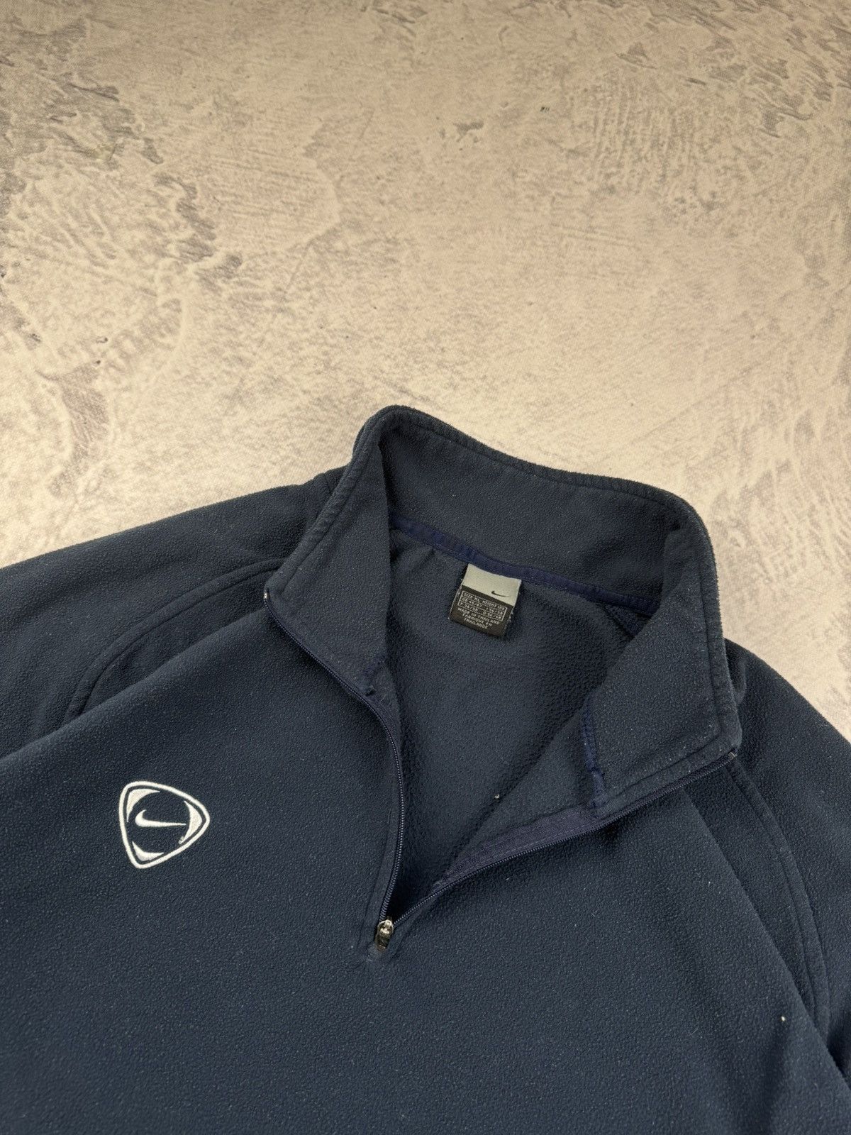 Nike × Vintage NIKE VINTAGE TEDDY FLEECE BAS LOGO OVERSIZE BOXY SWEATSHIRT Size US XL / EU 56 / 4 - 6 Thumbnail