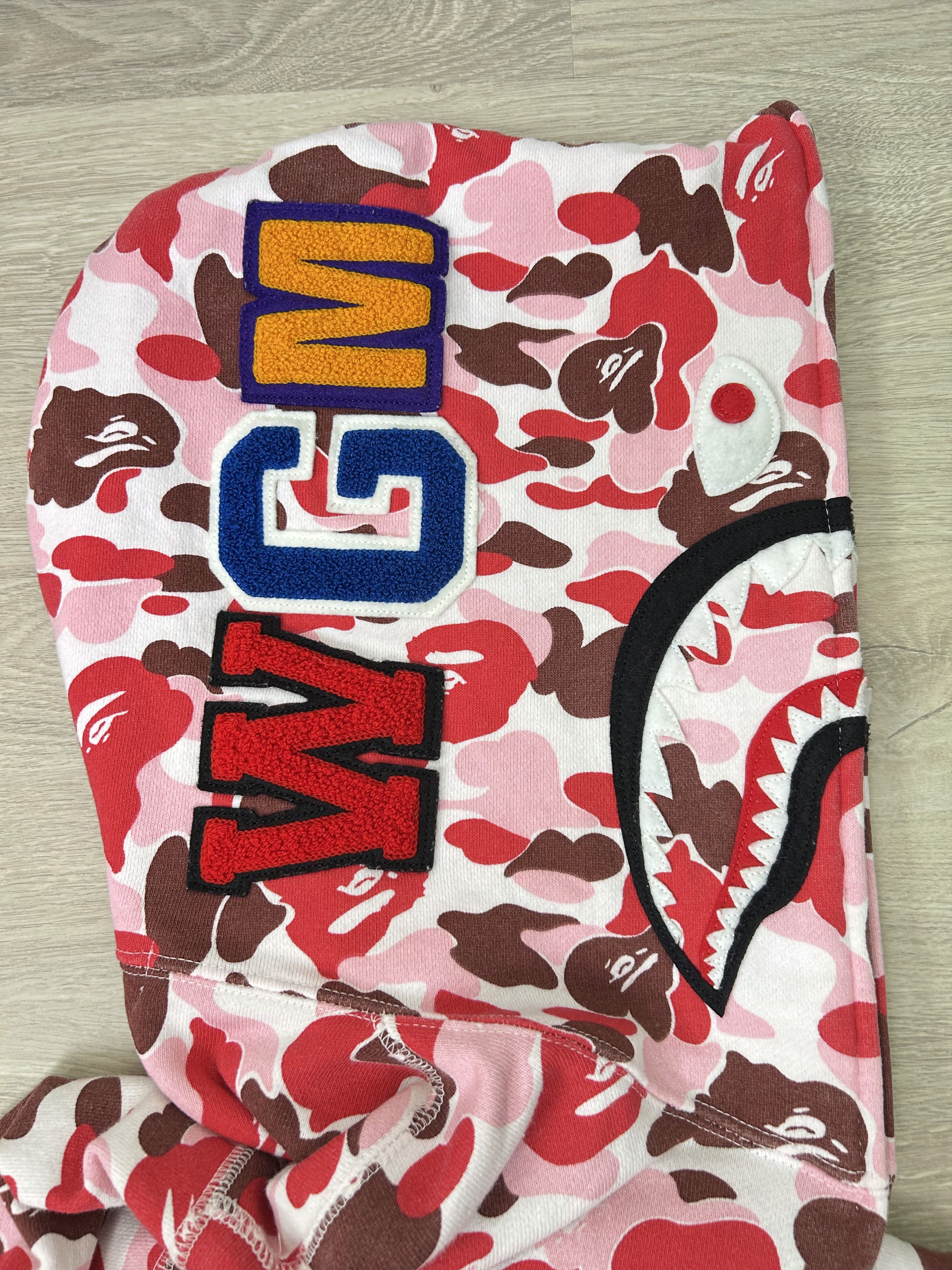 Bape Bape Hiroshima Camo Shark Full Zip Hoodie[Size S Fit Like M] Size US S / EU 44-46 / 1 - 8 Thumbnail