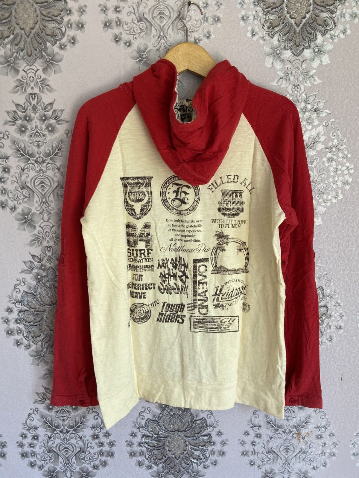 If Six Was Nine SORRIDERE Poem Zip Hoodie Size M / US 6-8 / IT 42-44 - 7 Thumbnail
