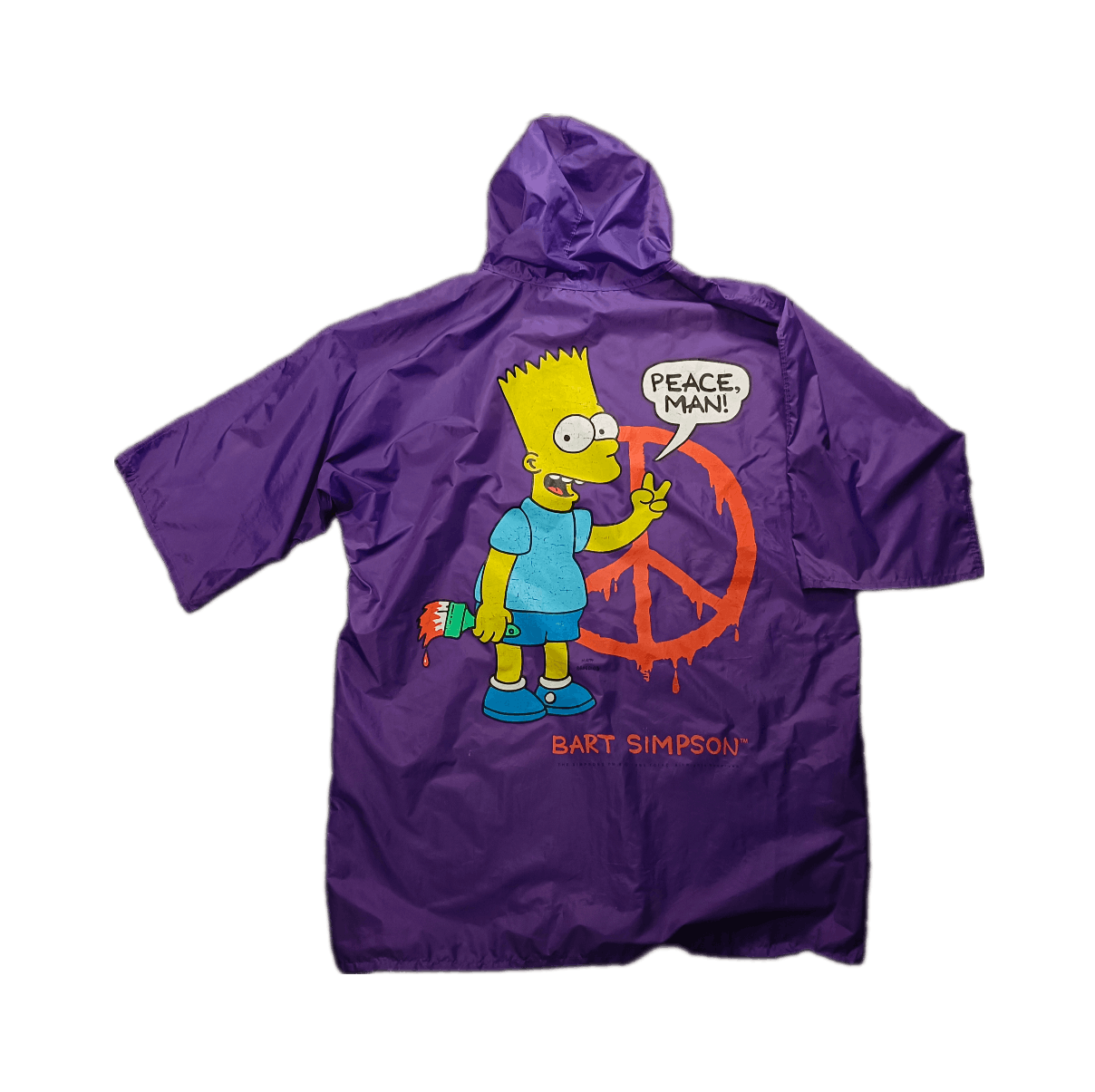 Japanese Brand 🔥🔥 Vintage 1995 Rare The Simpson Long Raincoat Size US L / EU 52-54 / 3 - 3 Thumbnail