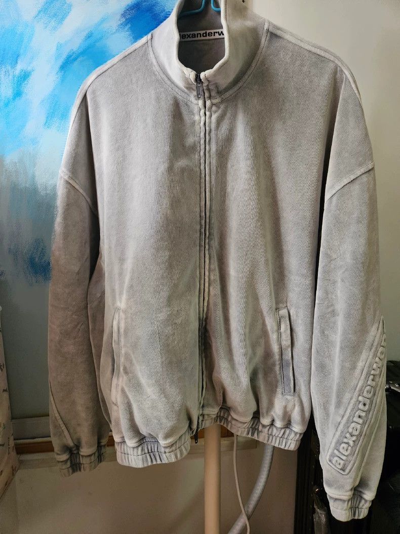 Alexander Wang Alexander Wang Gray Bomber Jacket- Size M / US 6-8 / IT 42-44 - 1 Thumbnail