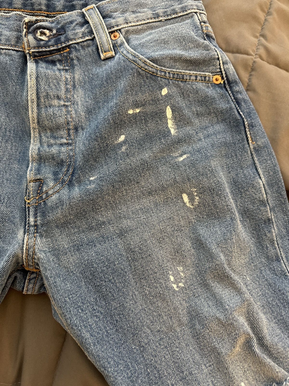 Levi's Levi’s painted 501 93 30x30 Size US 30 / EU 46 - 3 Thumbnail