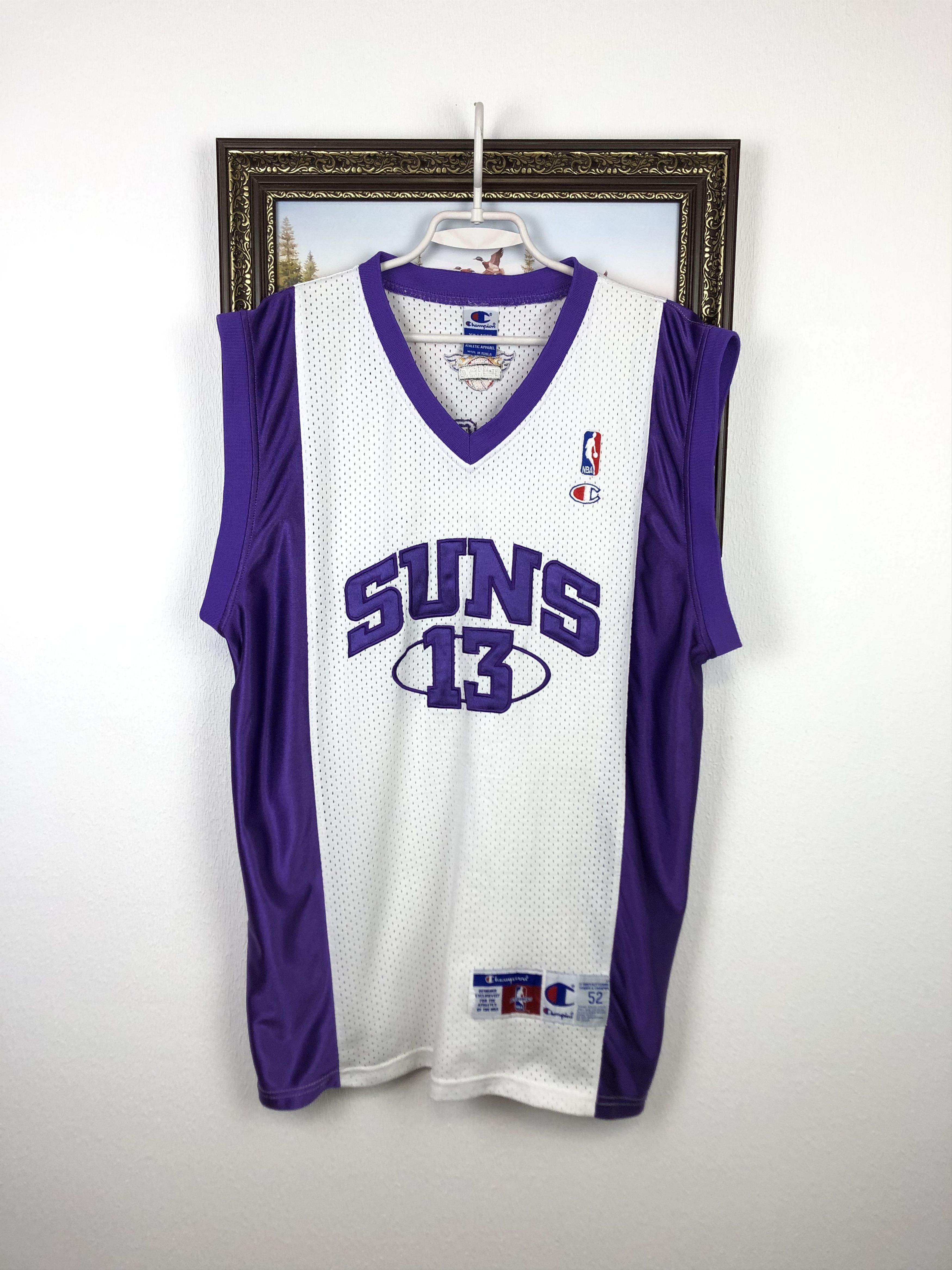 Champion Vintage 90's Champion Phoenix Suns Steve Nash Jersey NBA Size US XXL / EU 58 / 5 - 1 Thumbnail