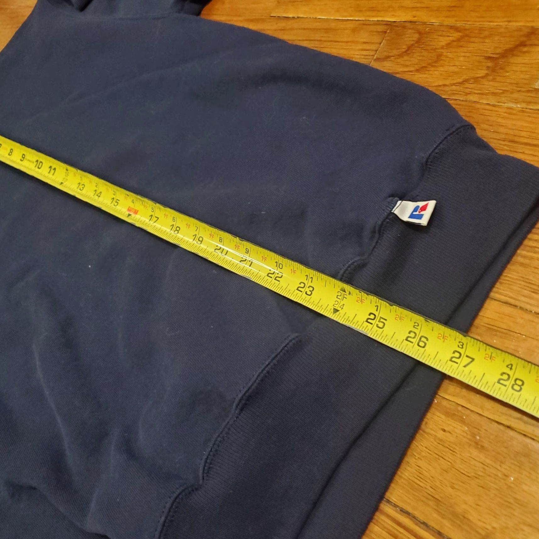 Russell Athletic VINTAGE Russell Athletic Sweatshirt Mens XL Navy Blue Blank Crewneck Fleece Pullover Size US XL / EU 56 / 4 - 7 Thumbnail