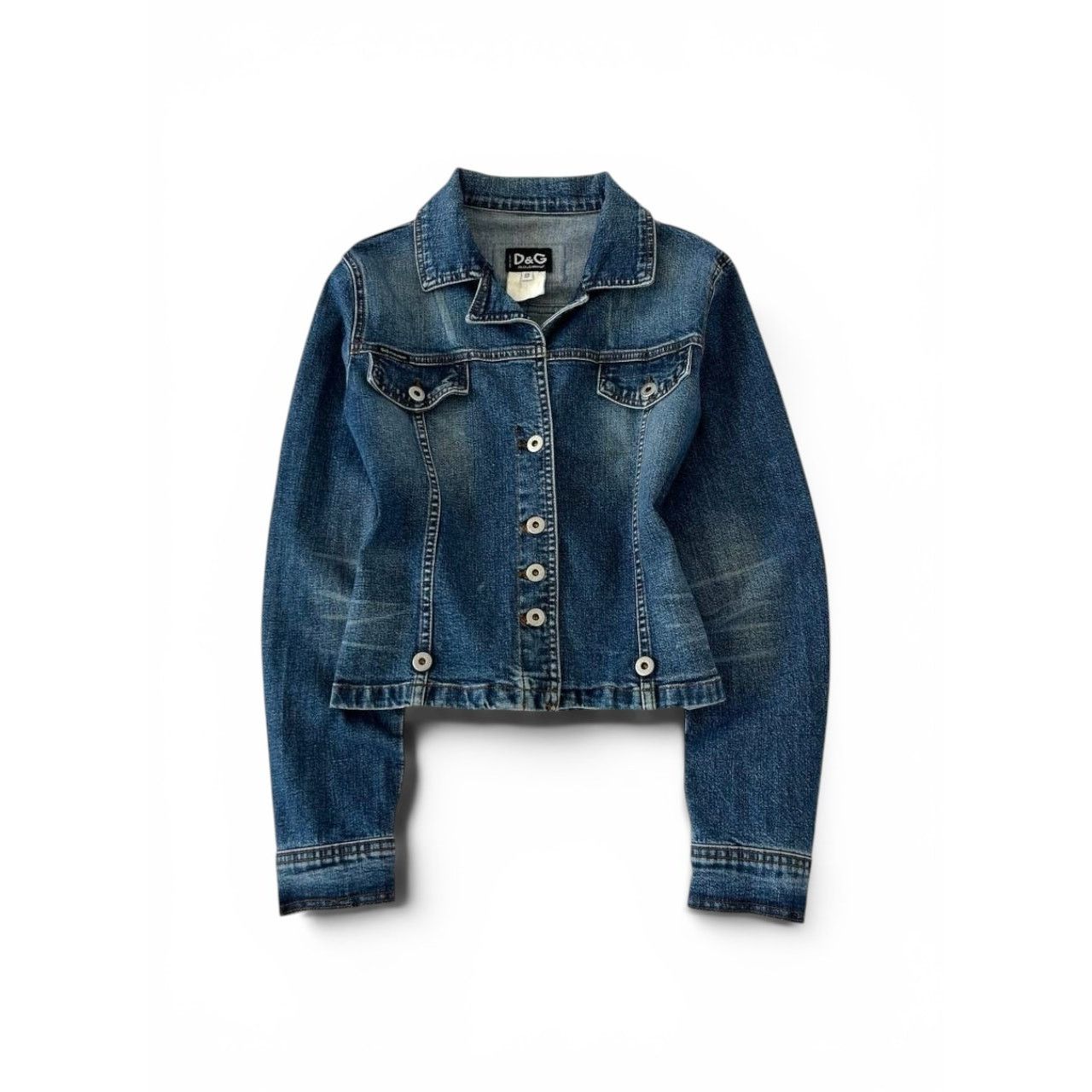 Dolce & Gabbana Dolce & Gabbana 2000s vintage denim jacket fur y2k 