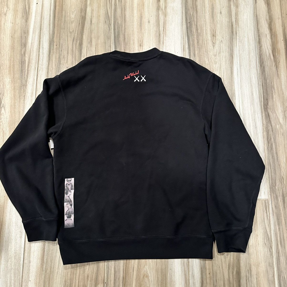 Kaws × Uniqlo Uniqlo Kaws x Warhol Black Graphic Sweatshirt Size US S / EU 44-46 / 1 - 2 Thumbnail