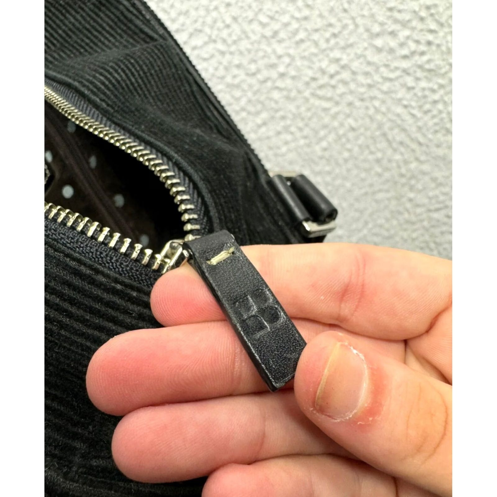 Vintage VINTAGE Kate Spade Corduroy Purse Shoulder Bag Women Black Corduroy Leather Accent, Kate Spade Purse, Pre-Owned Good, 5124 Size ONE SIZE - 6 Thumbnail