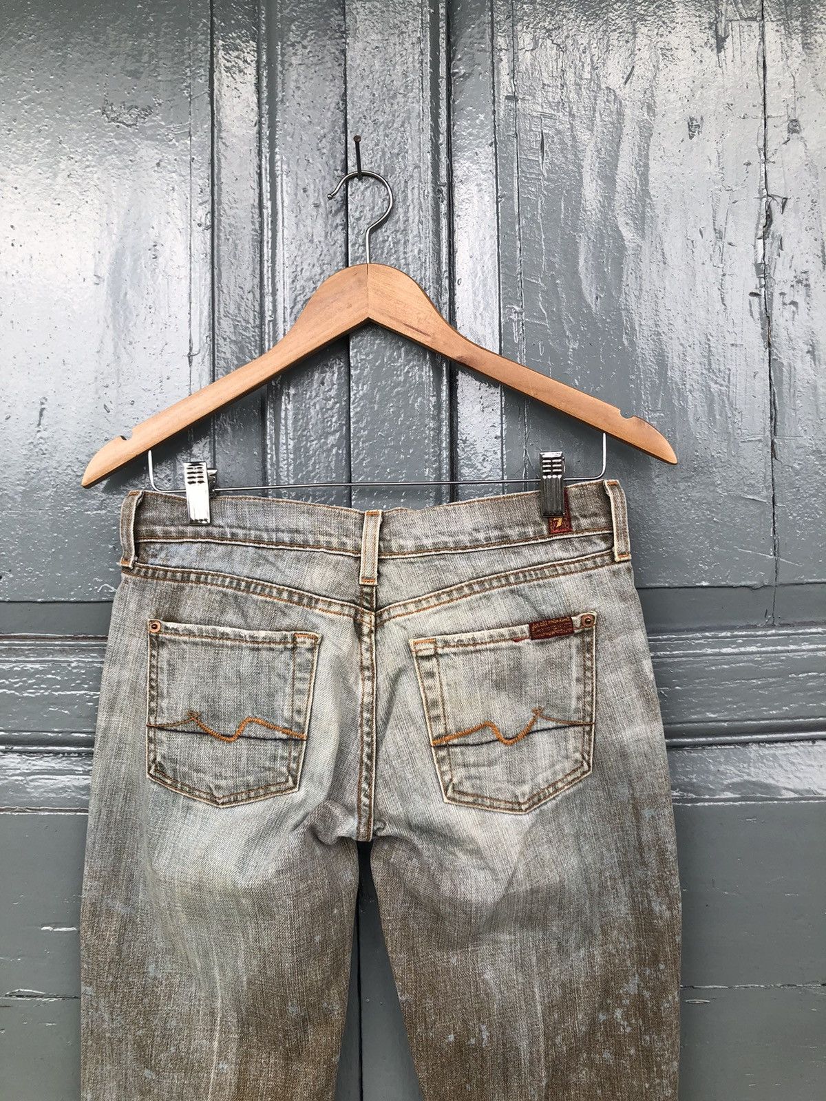7 For All Mankind 💥Flare💥 7 For All Mankind Rusty Denim Pants Size US 29 - 5 Thumbnail