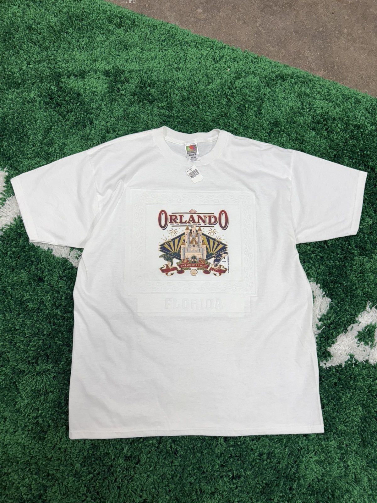Fruit Of The Loom × Vintage × Walmart Rare Deadstock Walmart Orlando Florida Tee Print Tee XL Size US XL / EU 56 / 4 - 4 Thumbnail