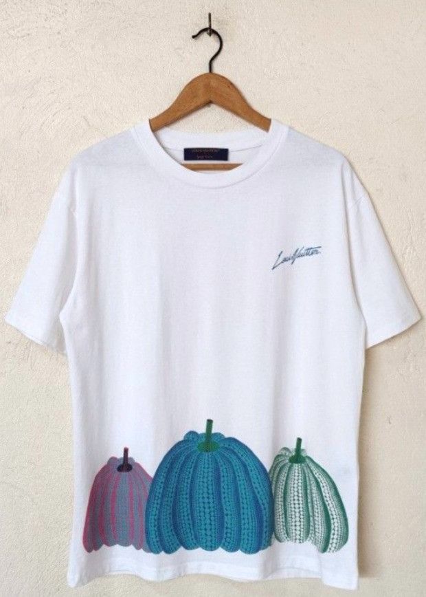 Louis Vuitton × Yayoi Kusama Louis Vuitton x Yayoi Kusama SS23 T-Shirt Men's White Size US M / EU 48-50 / 2 - 2 Thumbnail