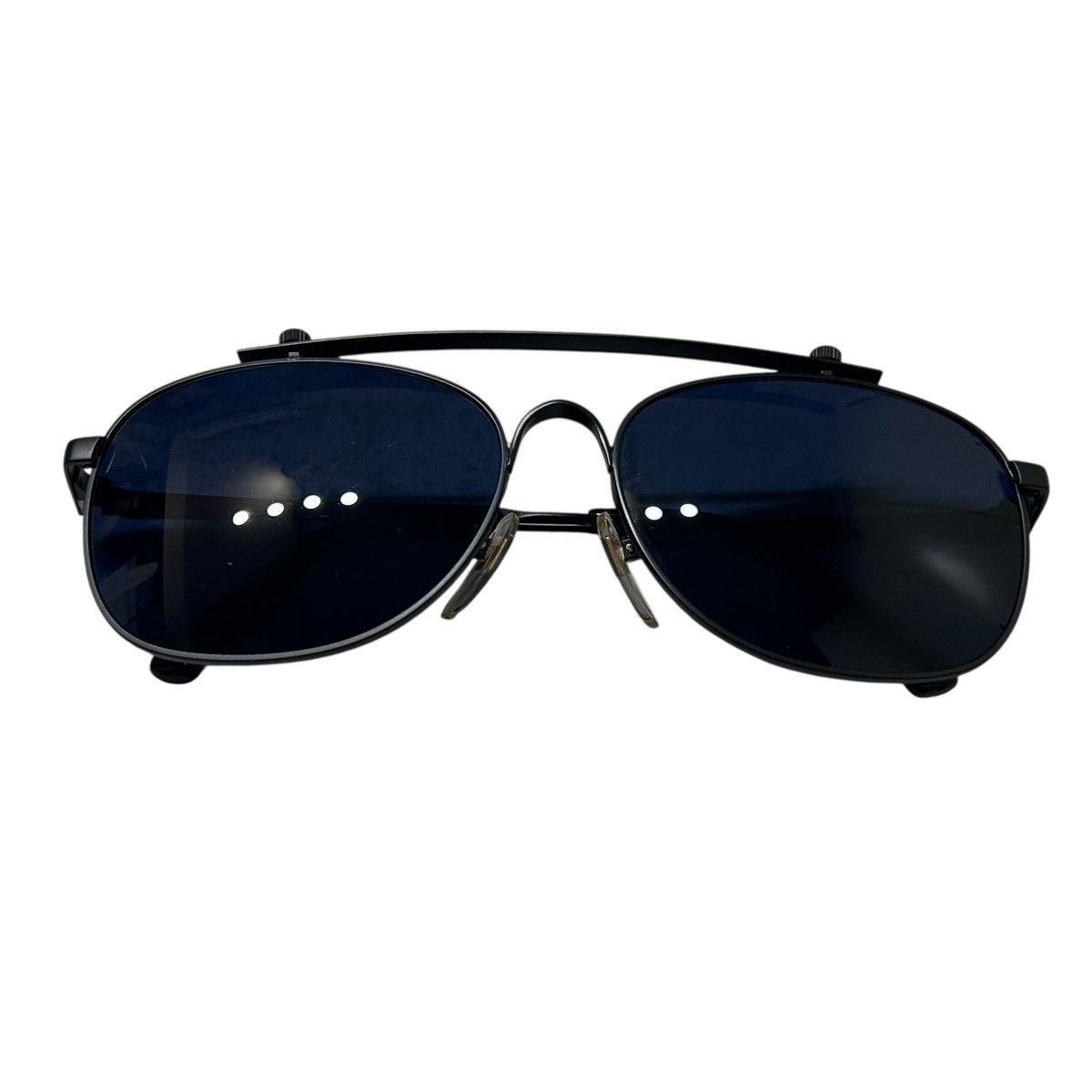 Issey Miyake 456 IM Issey Miyake metal frame design round sunglasses men Size ONE SIZE - 2 Thumbnail