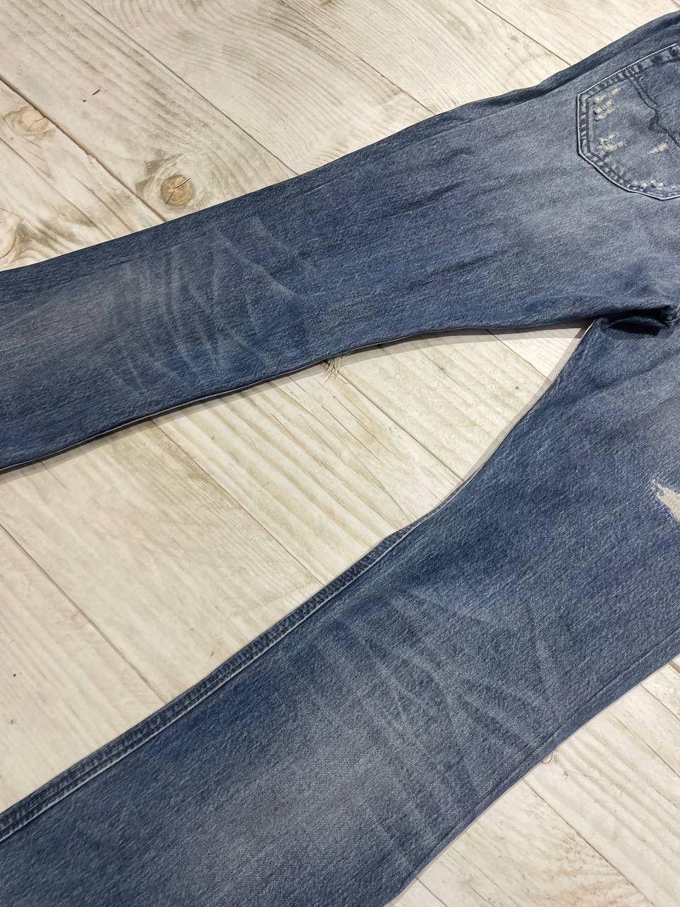 Diesel Diesel Thavar Slim Skinny Denim Jeans Distrissed Y2K Size US 34 / EU 50 - 20 Thumbnail