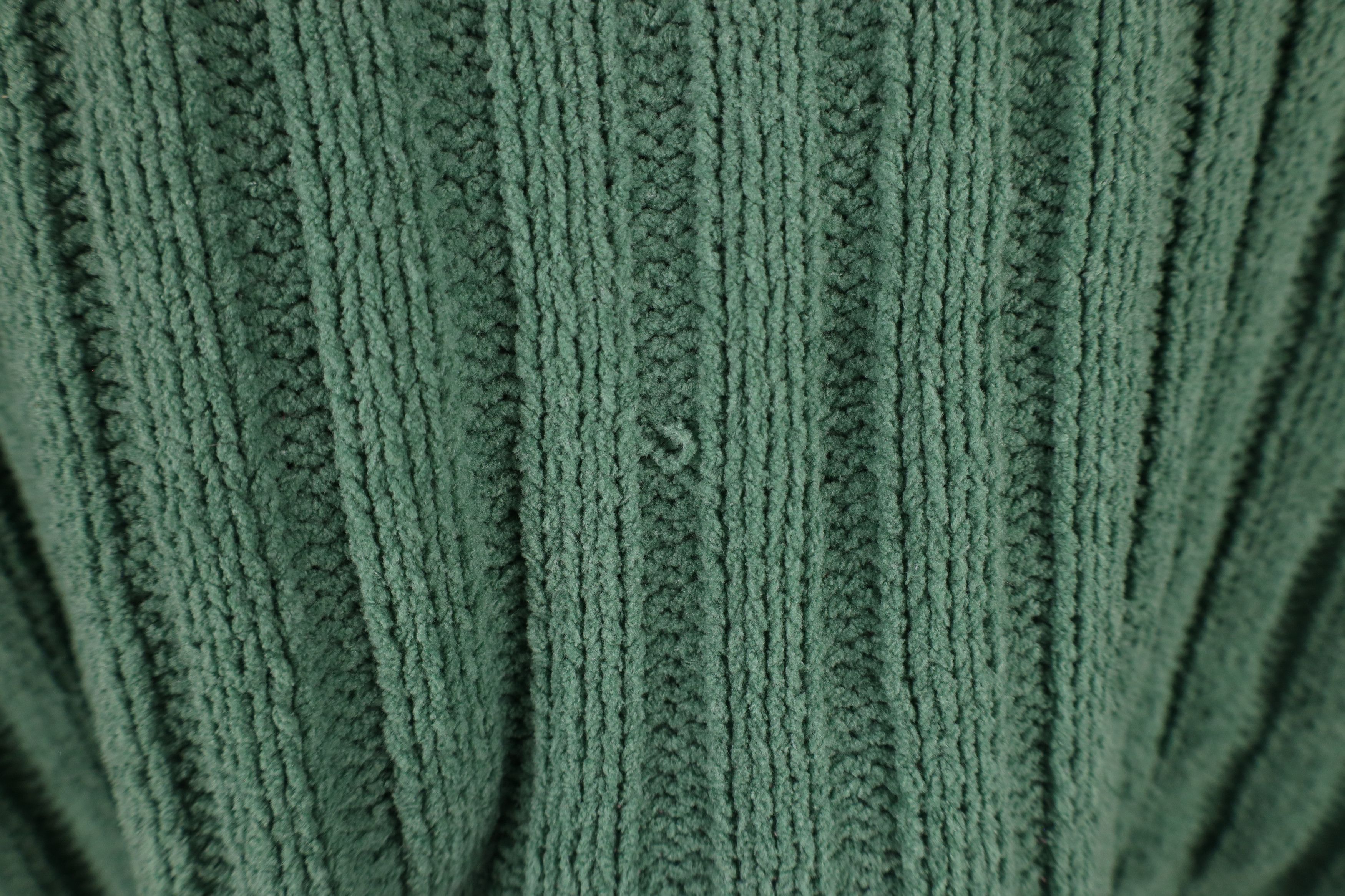 American Eagle Outfitters × Vintage Vintage 90s Y2K American Eagle Chenille Fleece Sweater Size S / US 4 / IT 40 - 4 Thumbnail