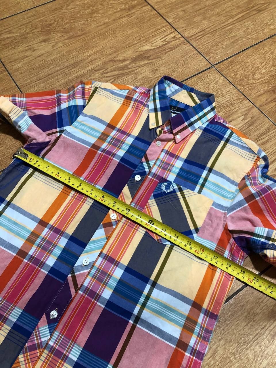 Fred Perry Vintage Fred Perry 100% Cotton Button Up Shirt Size S Size US S / EU 44-46 / 1 - 10 Thumbnail