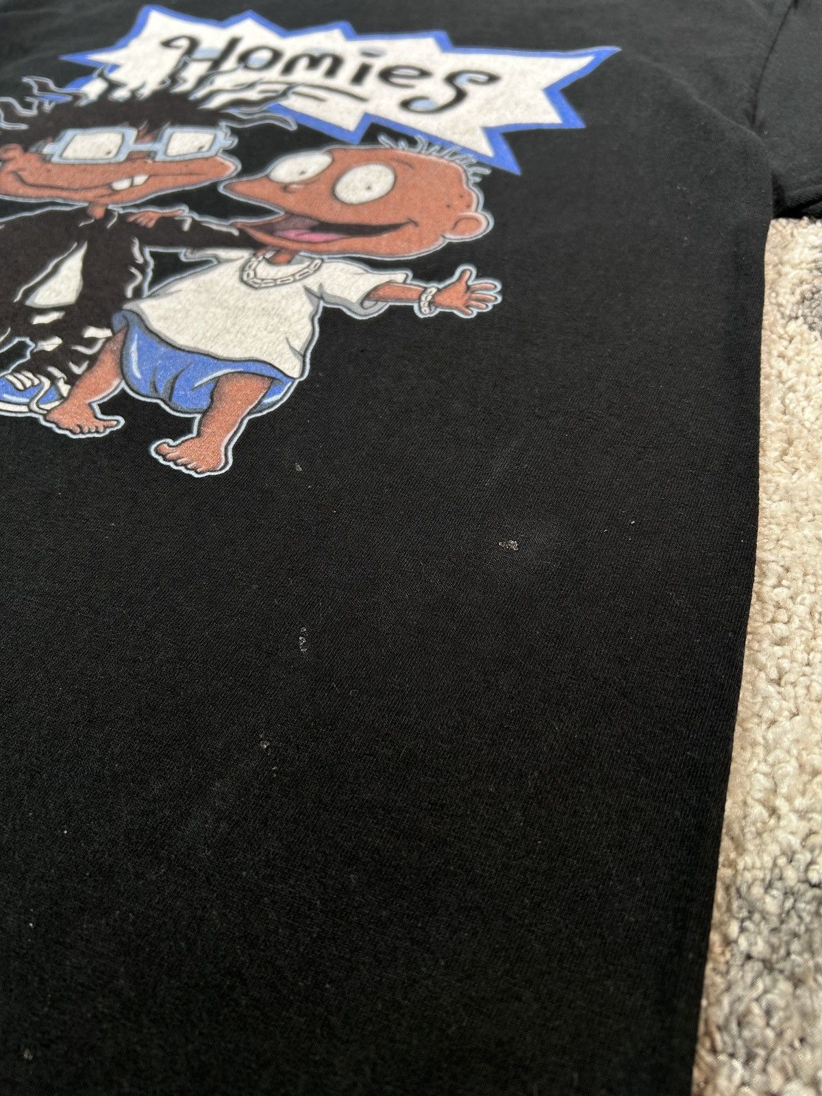 Cartoon Network × Nickelodeon × Vintage Vintage Nickelodeon Rugrats Homies t shirt Size US M / EU 48-50 / 2 - 6 Thumbnail