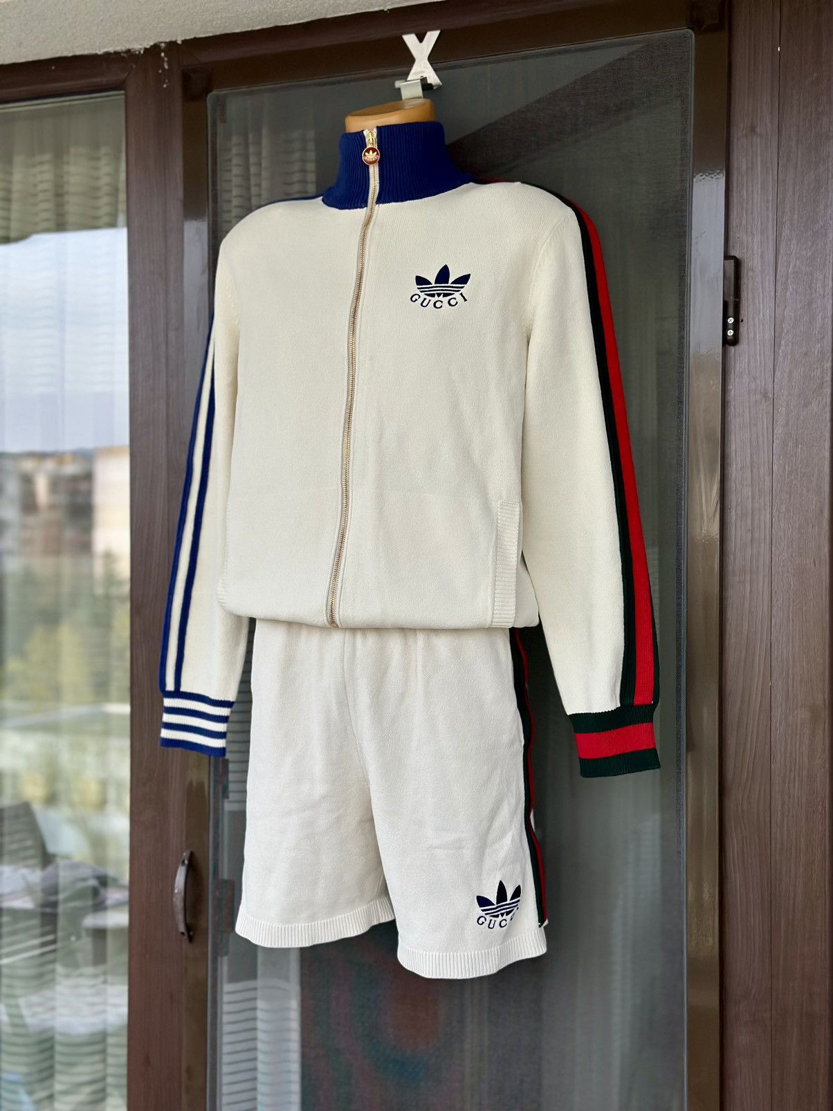 Adidas × Gucci Adidas x Gucci Knit Tracksuit Set - Ivory (Size S), BNWT Size US S / EU 44-46 / 1 - 2 Thumbnail