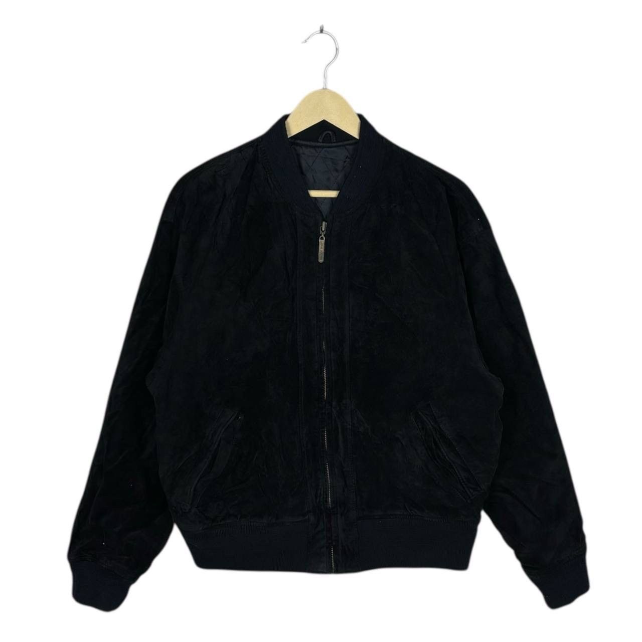 Japanese Brand Comme Ca Du Mode Men Vintage Suede Leather Bomber Jacket M/L Size US L / EU 52-54 / 3 - 2 Thumbnail