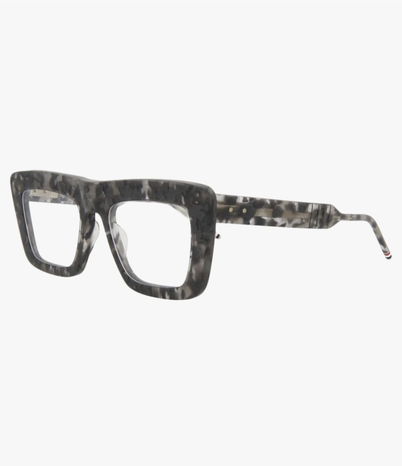 Thom Browne Grey Tortoise Frame Novelty Sunglasses Size ONE SIZE - 1 Thumbnail
