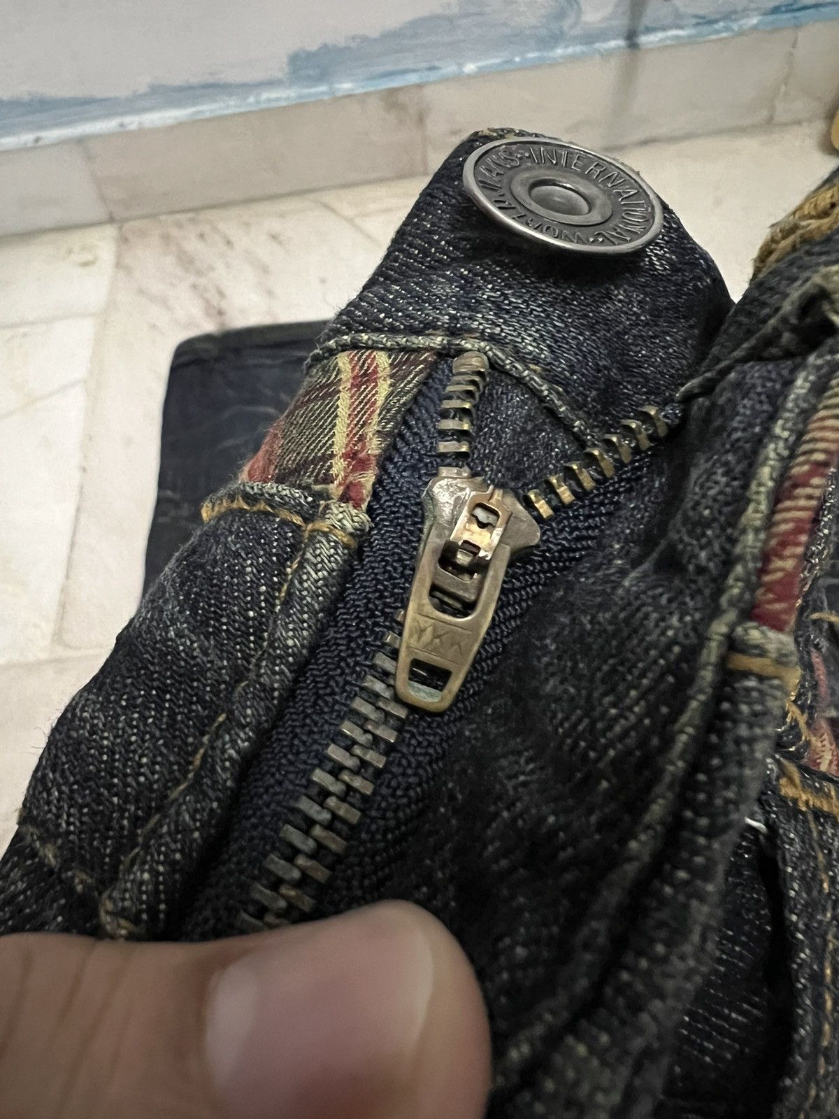 Other 💥DOUBLE WAIST💥NYLAUS DOUBLE WAIST JEANS Size US 29 - 12 Thumbnail