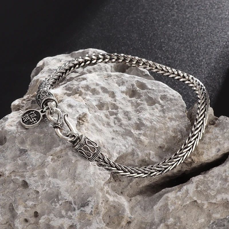 Jewelry × Vintage Viking Keel Chain Stainless Steel Bracelet Size ONE SIZE - 3 Thumbnail