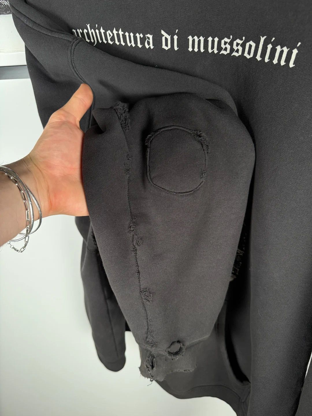 Enfants Riches Deprimes 🚭 ICONIC 🚭 2025 “ARCHITECTURA DI MUSSOLINI” HOODIE Size US L / EU 52-54 / 3 - 11 Thumbnail
