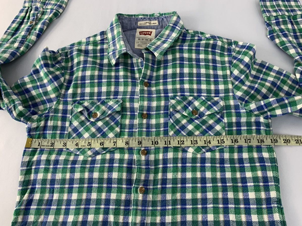 Flannel × Levi's Levi’s Strauss Chekered Double Pocket Flannel Button Up Size US XS / EU 42 / 0 - 13 Thumbnail