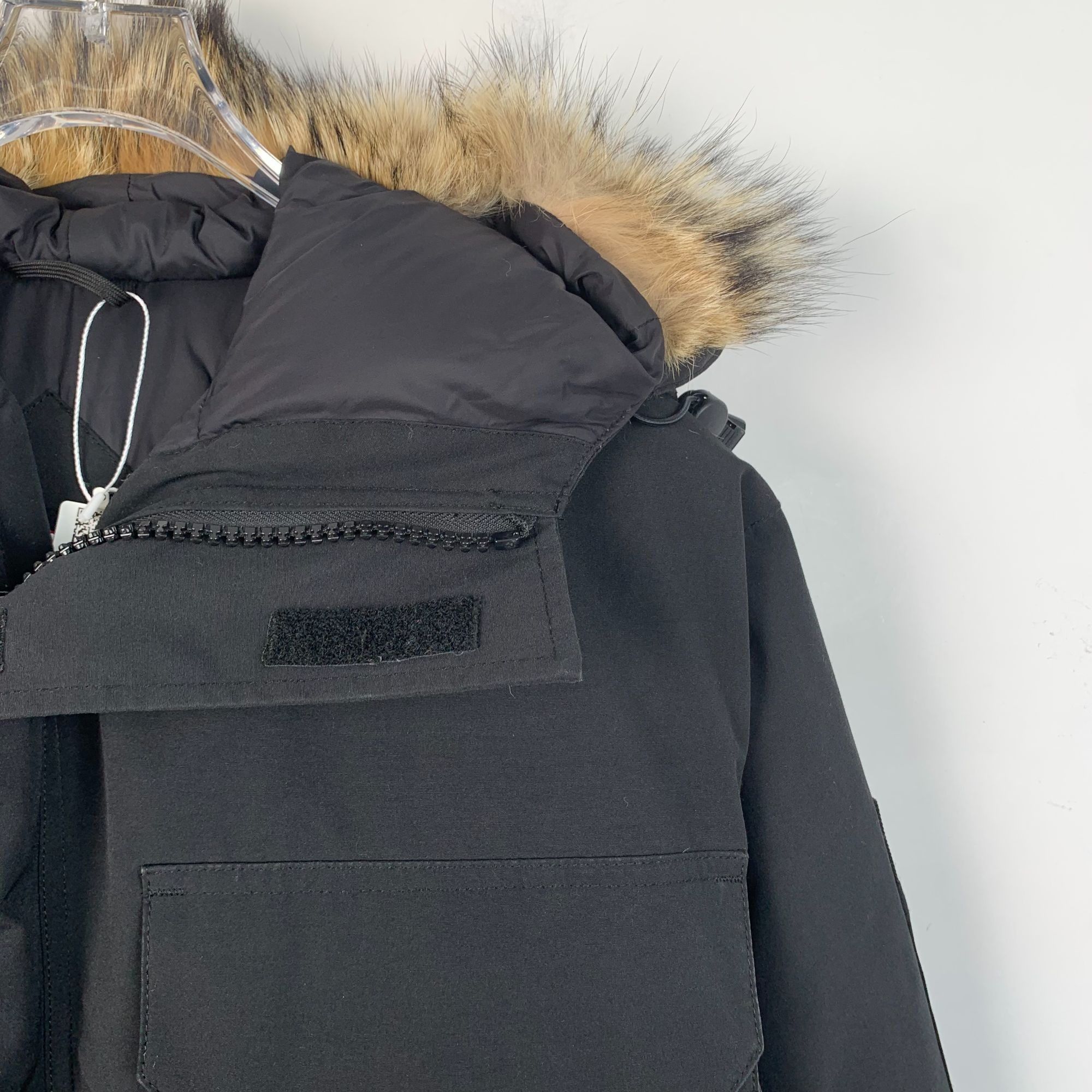Canada Goose Canada Goose Expedition Series Black Logo Patch Hooded Down Size US XS / EU 42 / 0 - 7 Thumbnail