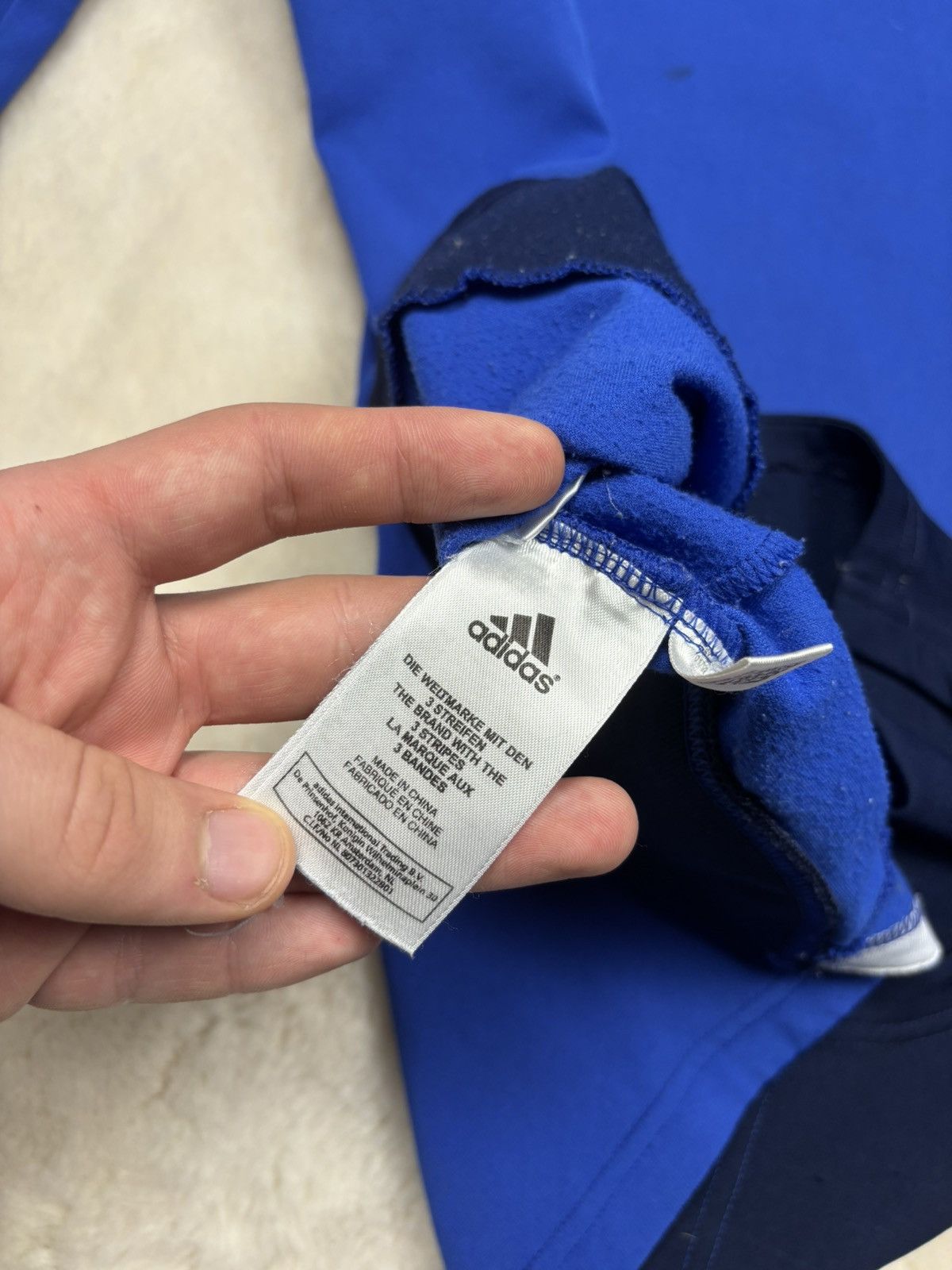 Adidas Adidas FC Chelsea 2007/08 Soccer Training Shirt Size L Size US L / EU 52-54 / 3 - 22 Thumbnail