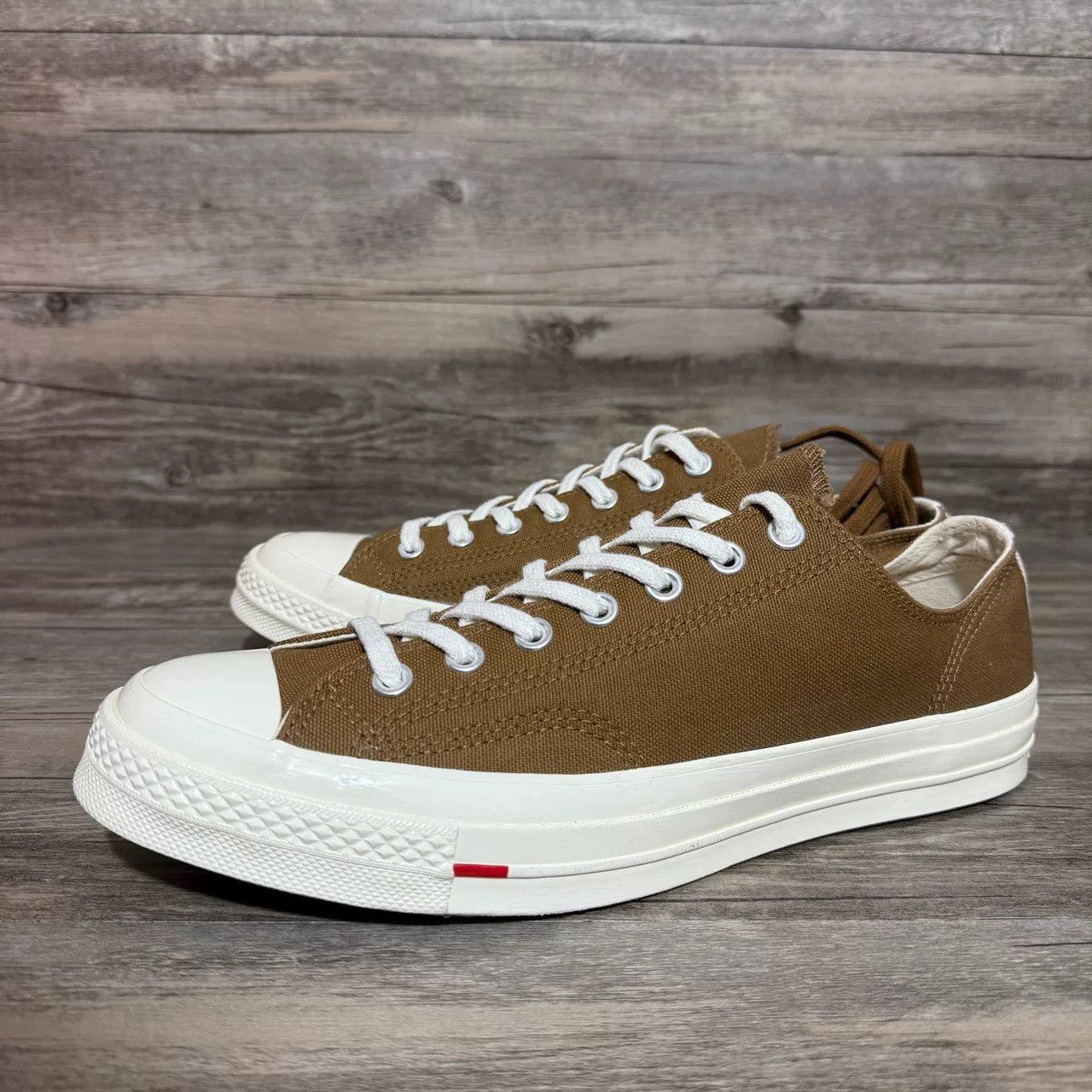 Converse Converse Brown Hoodie S Men Size US S / EU 44-46 / 1 - 1 Thumbnail