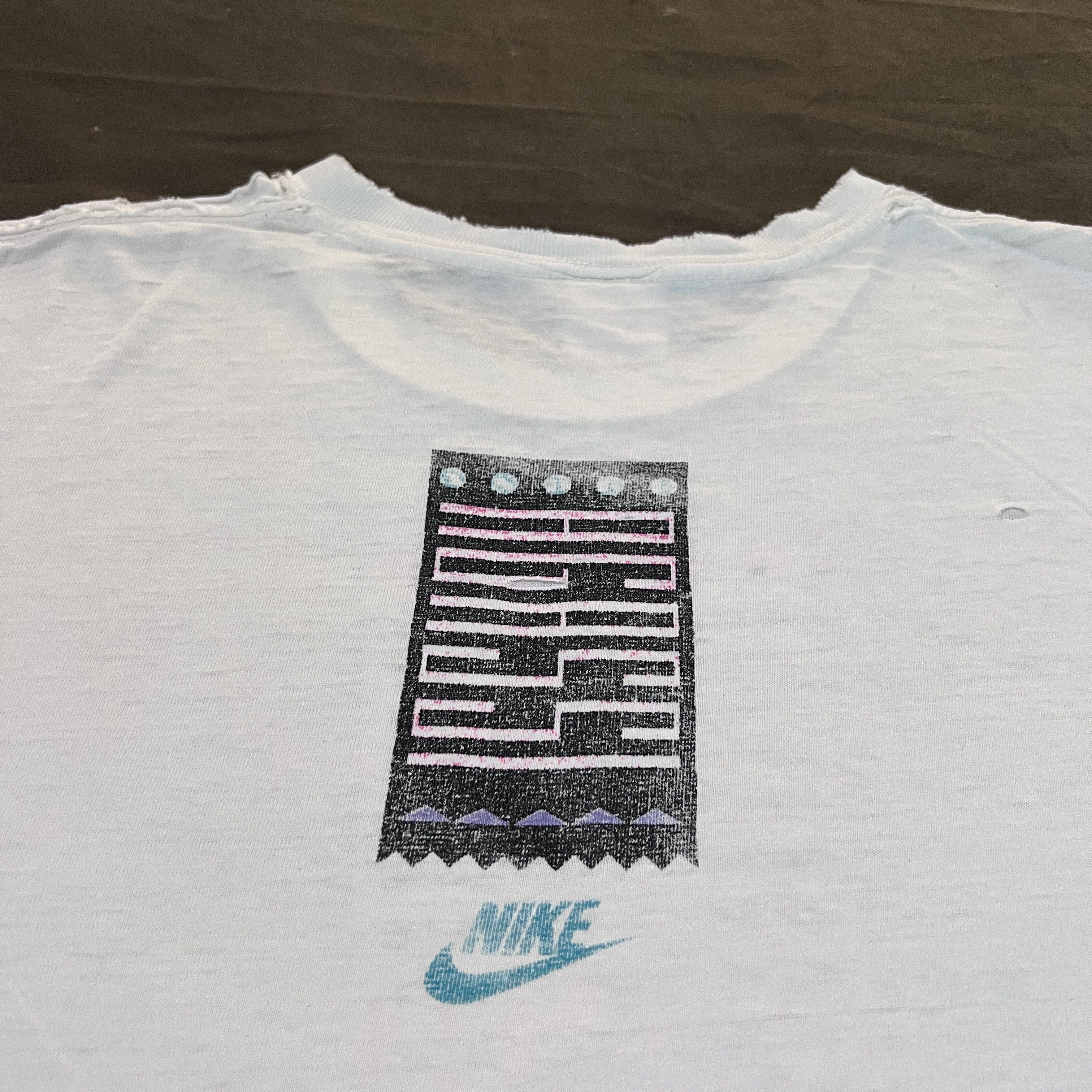 Nike × Vintage Vintage 90s NIKE Andre Agassi Tee Distressed Faded Thrashed Size US M / EU 48-50 / 2 - 9 Thumbnail