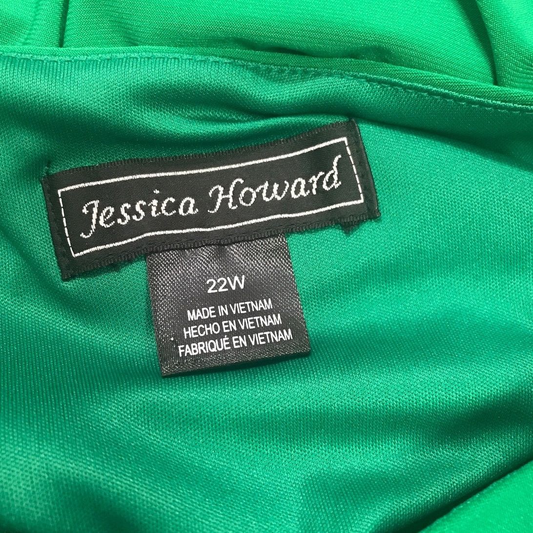 Other Jessica Howard 3/4 Sleeve Mini A-line Stretch Dress 22W Size 3XL / US 20-22 - 3 Thumbnail