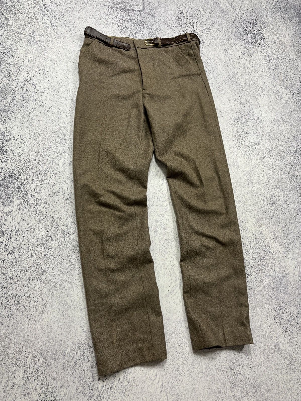 Vintage Vintage 90’s Made In UK Classic Wool Old Money Style Pants Size US 30 / EU 46 - 6 Thumbnail