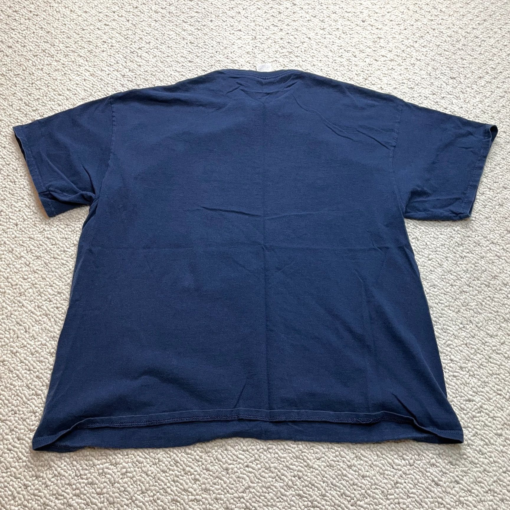 Delta Delta Shirt Mens 2XL Blue Florida Graphic Tee Short Sleeve Cotton Jersey Crew Neck Regular Fit Size US XXL / EU 58 / 5 - 8 Thumbnail