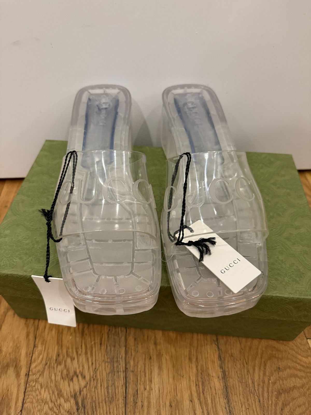 Gucci Jelly Sandals Size US 9 / IT 39 - 3 Thumbnail