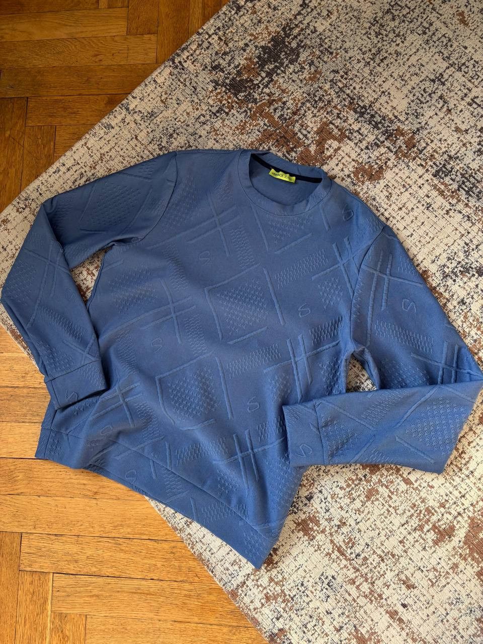 Versace Jeans Couture Versace Jeans monogram men sweatshirt blue Size US M / EU 48-50 / 2 - 5 Thumbnail