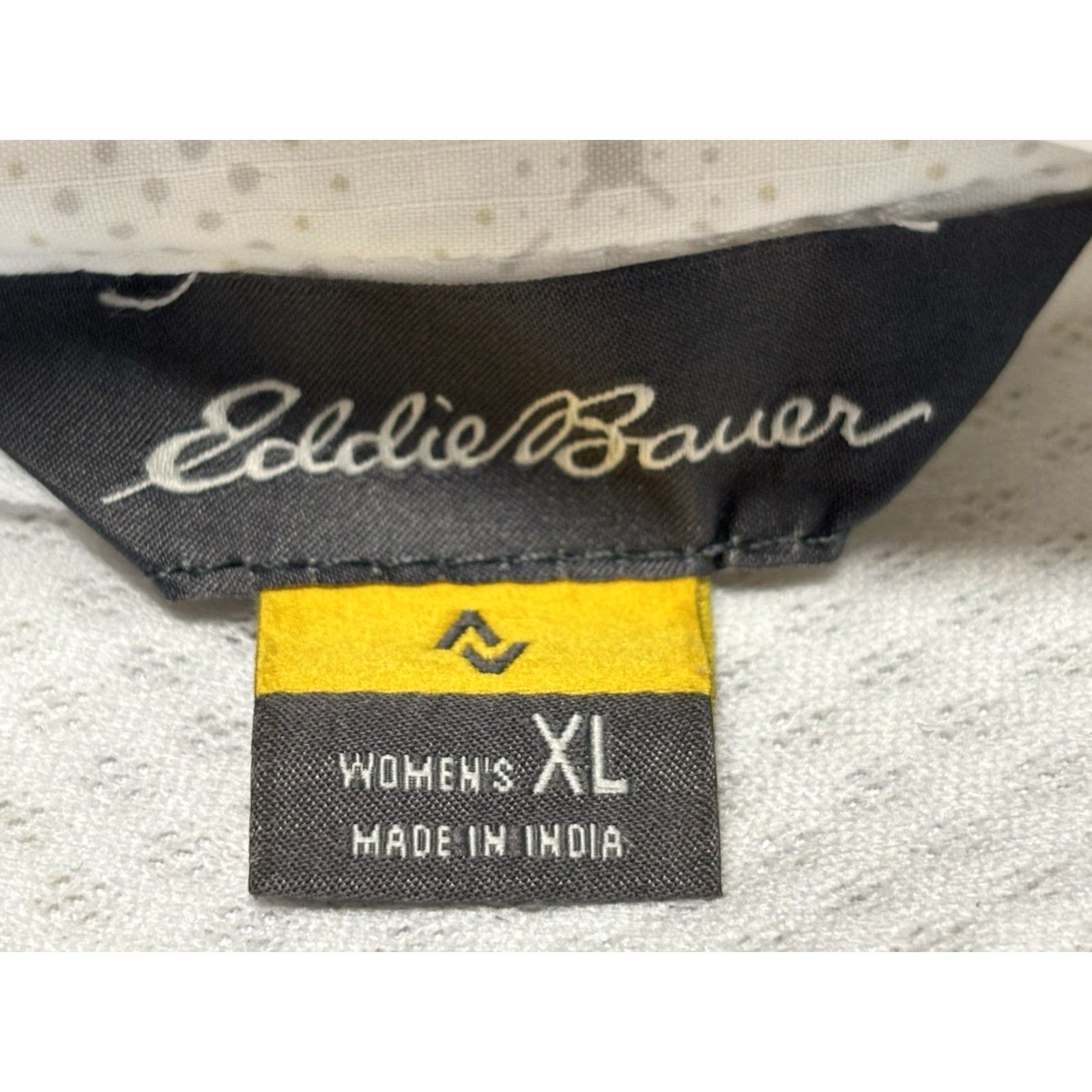 Eddie Bauer Eddie Bauer Travex Shirt Womens XL White Long Sleeve Hiking Outdoor Performance Breathable Lightweight Moisture Wicking Casual Activewear Size XL / US 12-14 / IT 48-50 - 7 Thumbnail