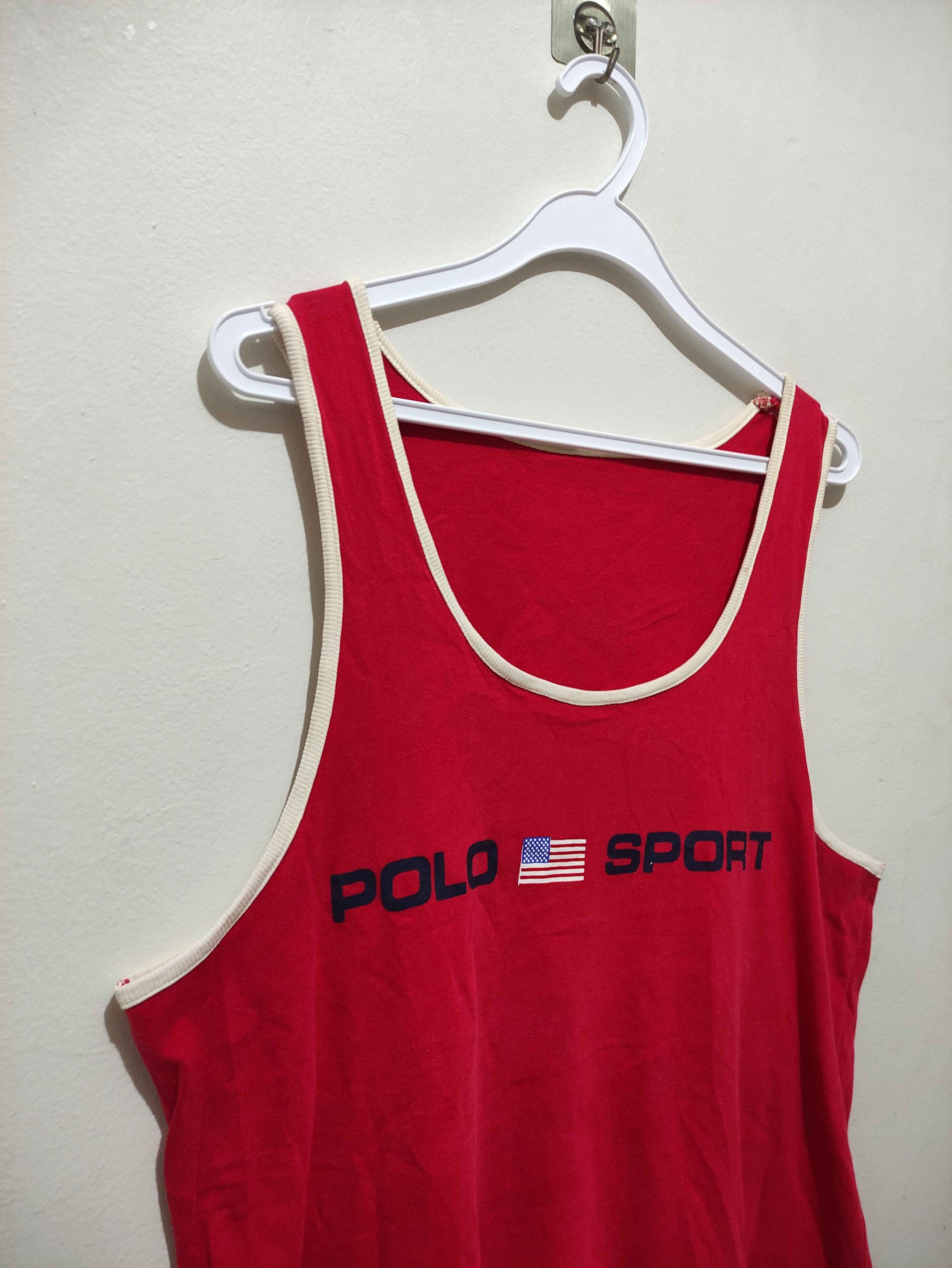 Polo Ralph Lauren Vintage Polo sport tank top Size US M / EU 48-50 / 2 - 7 Thumbnail