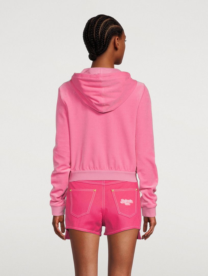 Balmain o1y0625 Hoodie in Pink Size M / US 6-8 / IT 42-44 - 4 Thumbnail