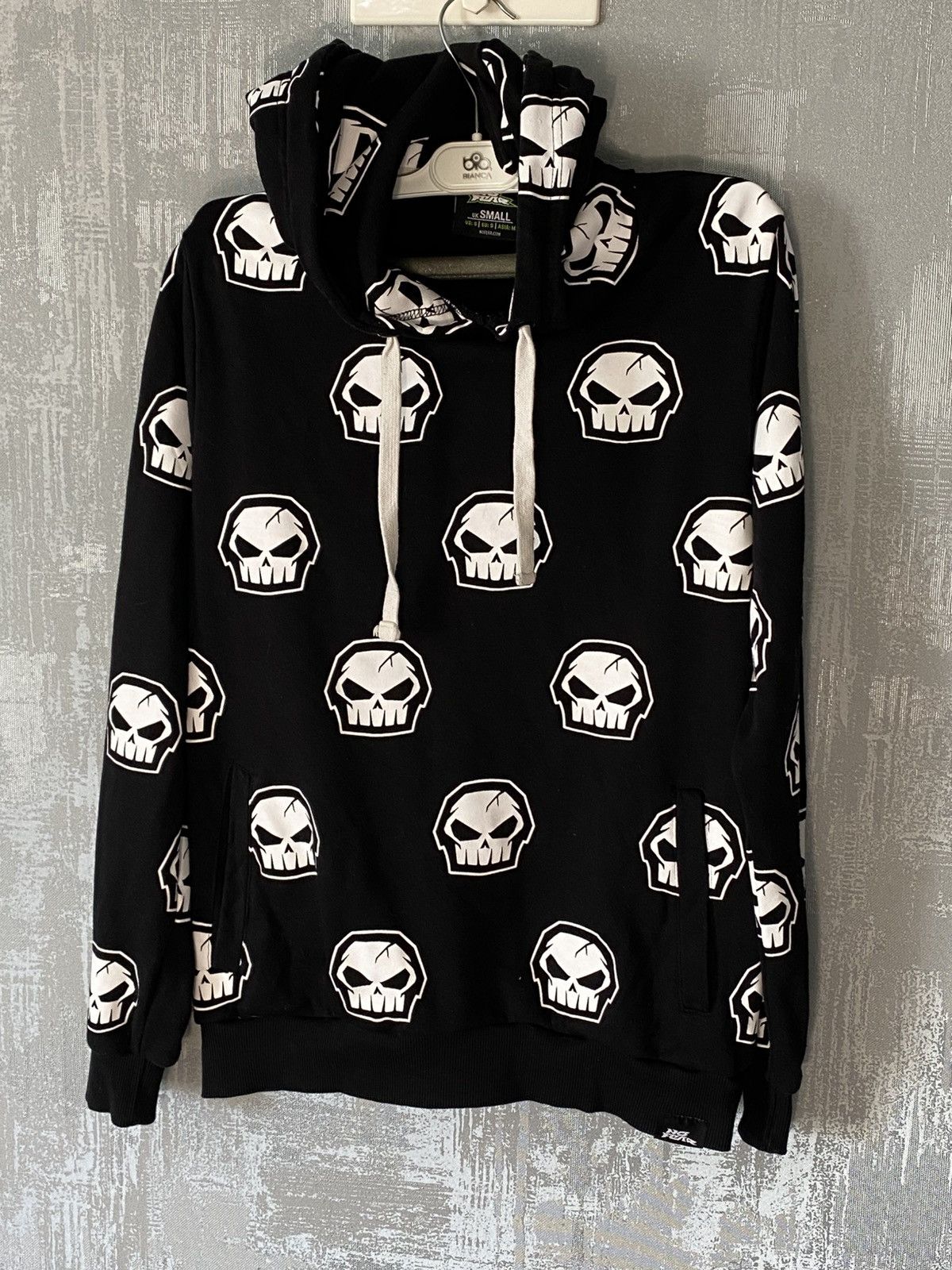 No Fear Vintage Skull Balenciaga Style Rap No Fear Hoodie 90s Size US S / EU 44-46 / 1 - 1 Thumbnail