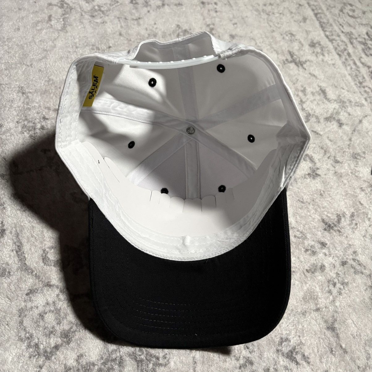 S4LEM Salem Stars Flag Patch Hat Black Black/White Size ONE SIZE - 4 Thumbnail