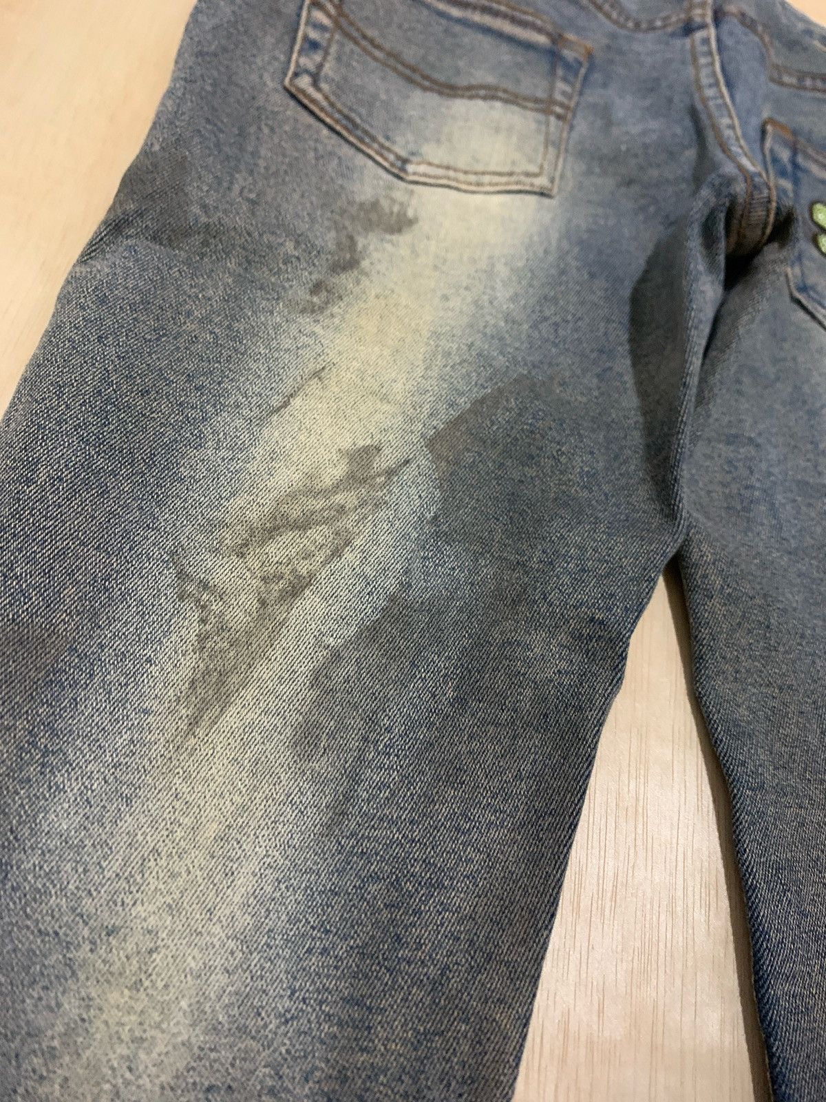 20471120 × Japanese Brand × Vintage Vintage Flare Gothic Jeans Bootcut Size 28" / US 6 / IT 42 - 13 Thumbnail