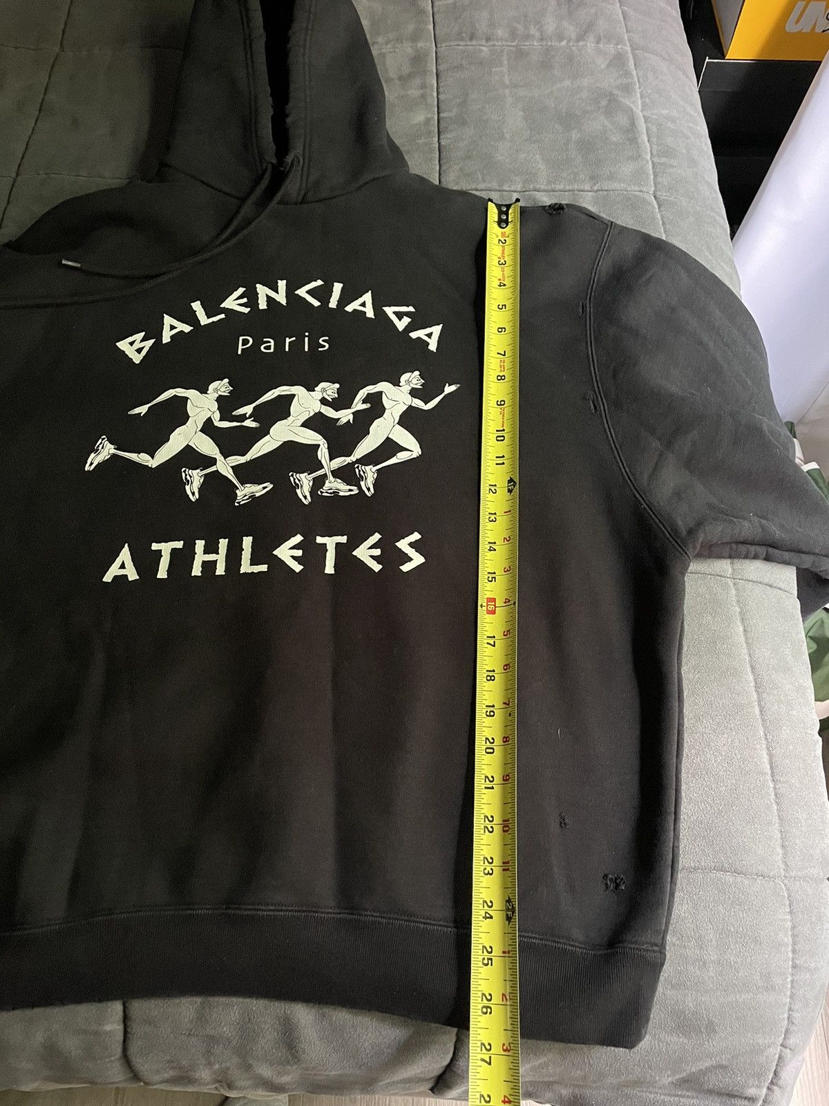 Balenciaga Balenciaga Athletes Distressed Hoodie | Grailed