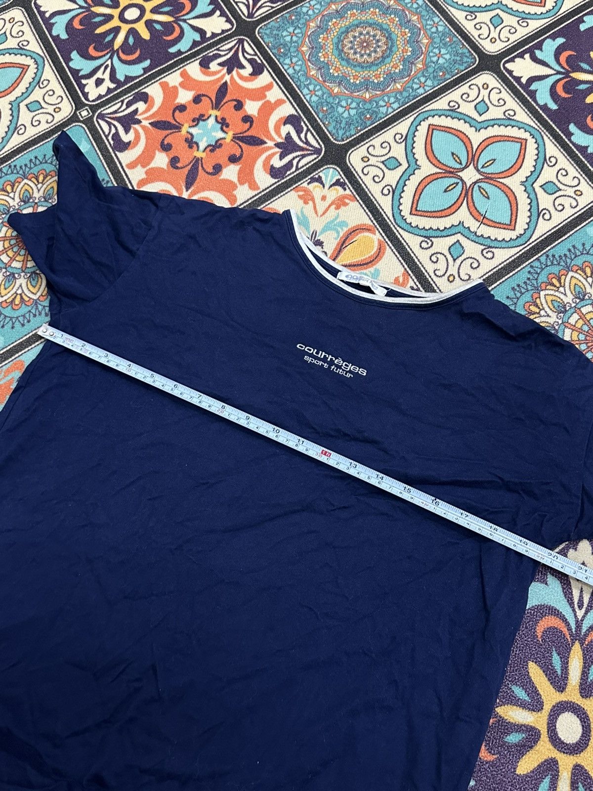 Courreges Vintage Courreges Sport Futur Tee Size M / US 6-8 / IT 42-44 - 5 Thumbnail