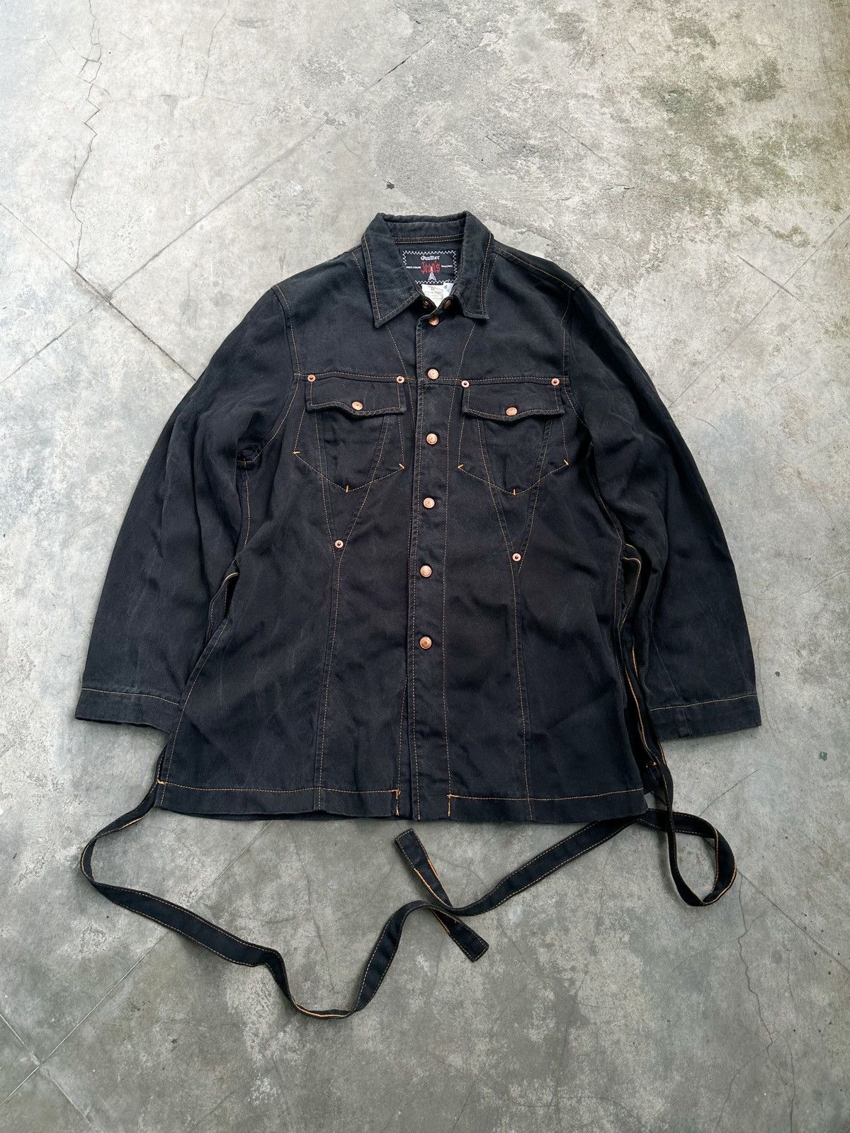 Jean Paul Gaultier 90s Gaultier Jeans by Jean Paul Gaultier Denim Jacket Size US XS / EU 42 / 0 - 1 Thumbnail