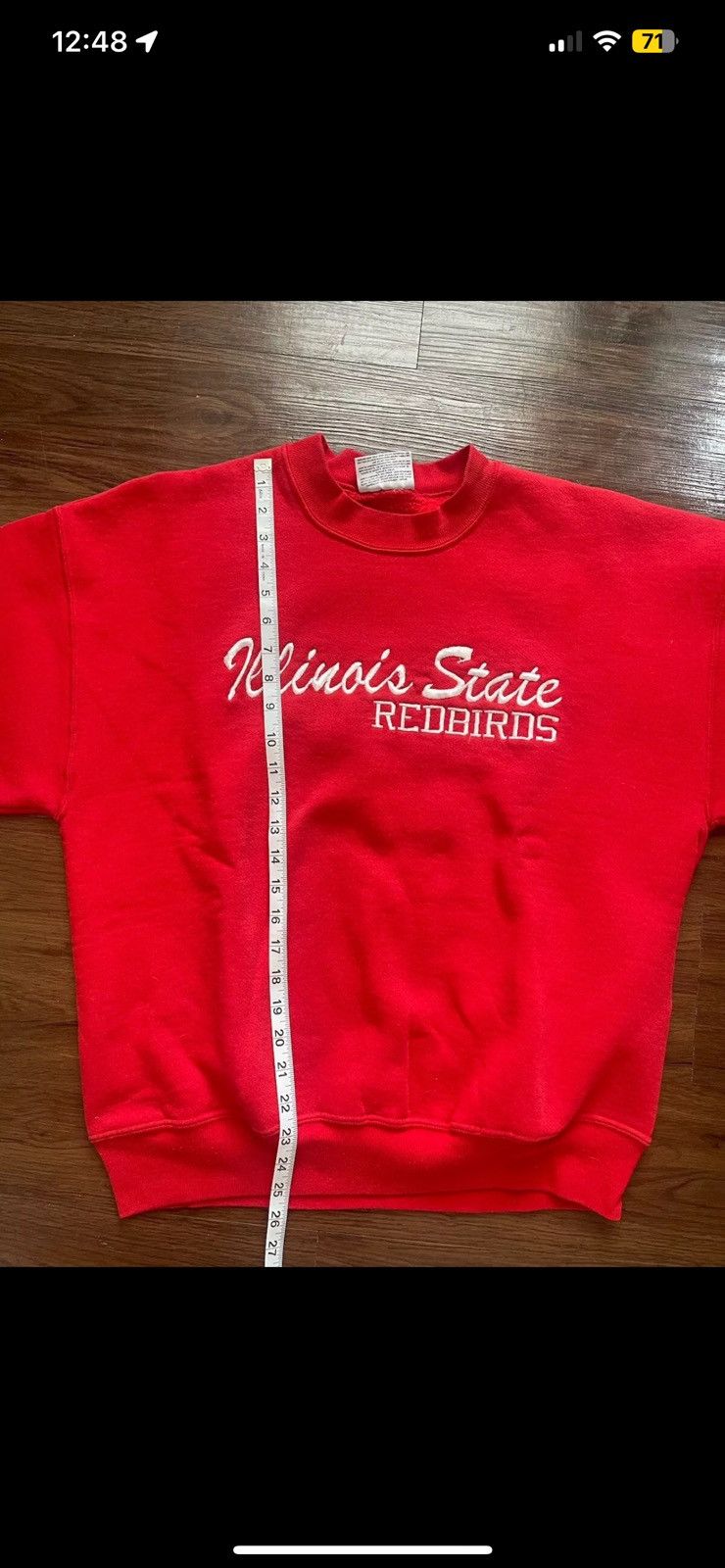 Chalk Line × Vintage VTG Chalk line 90s Illinois State Redbirds Crewneck Sweater Size US L / EU 52-54 / 3 - 6 Thumbnail