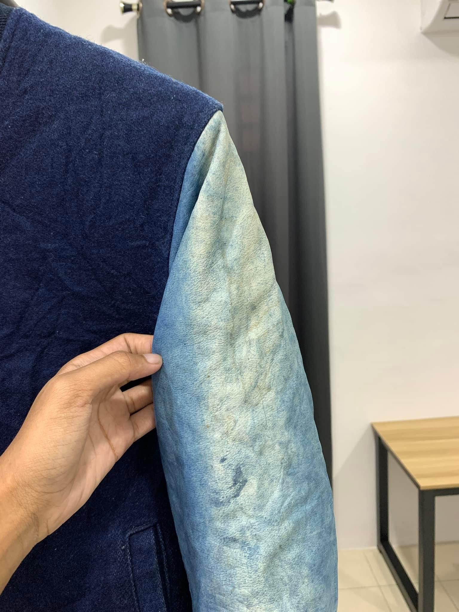Japanese Brand × Remi Relief × Vintage Vintage Remy Relief Leather Sleeves Japanese Designer Style Size US M / EU 48-50 / 2 - 5 Thumbnail